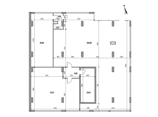 ЖК Велика Британія: планировка помощения 353.8 м²