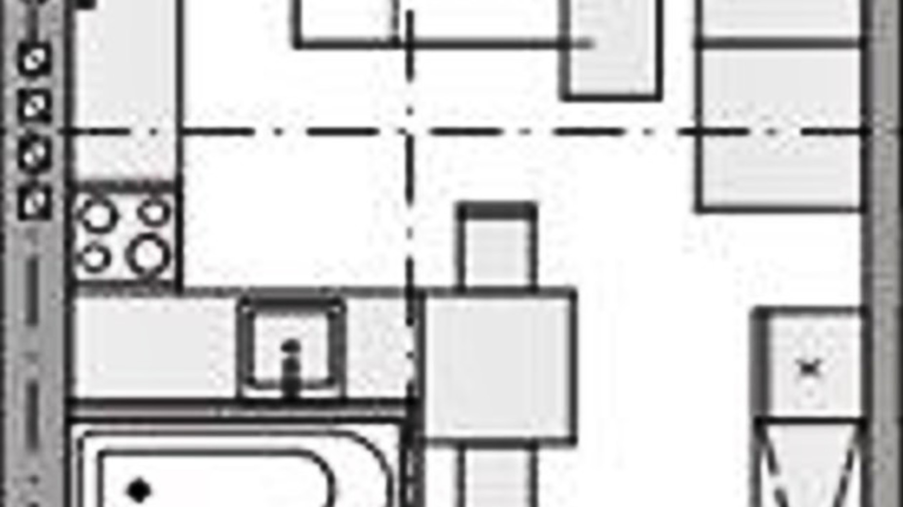 Планировка 1-комнатной квартиры в Клубный дом  Моя Бавария 25.3 м², фото 635139