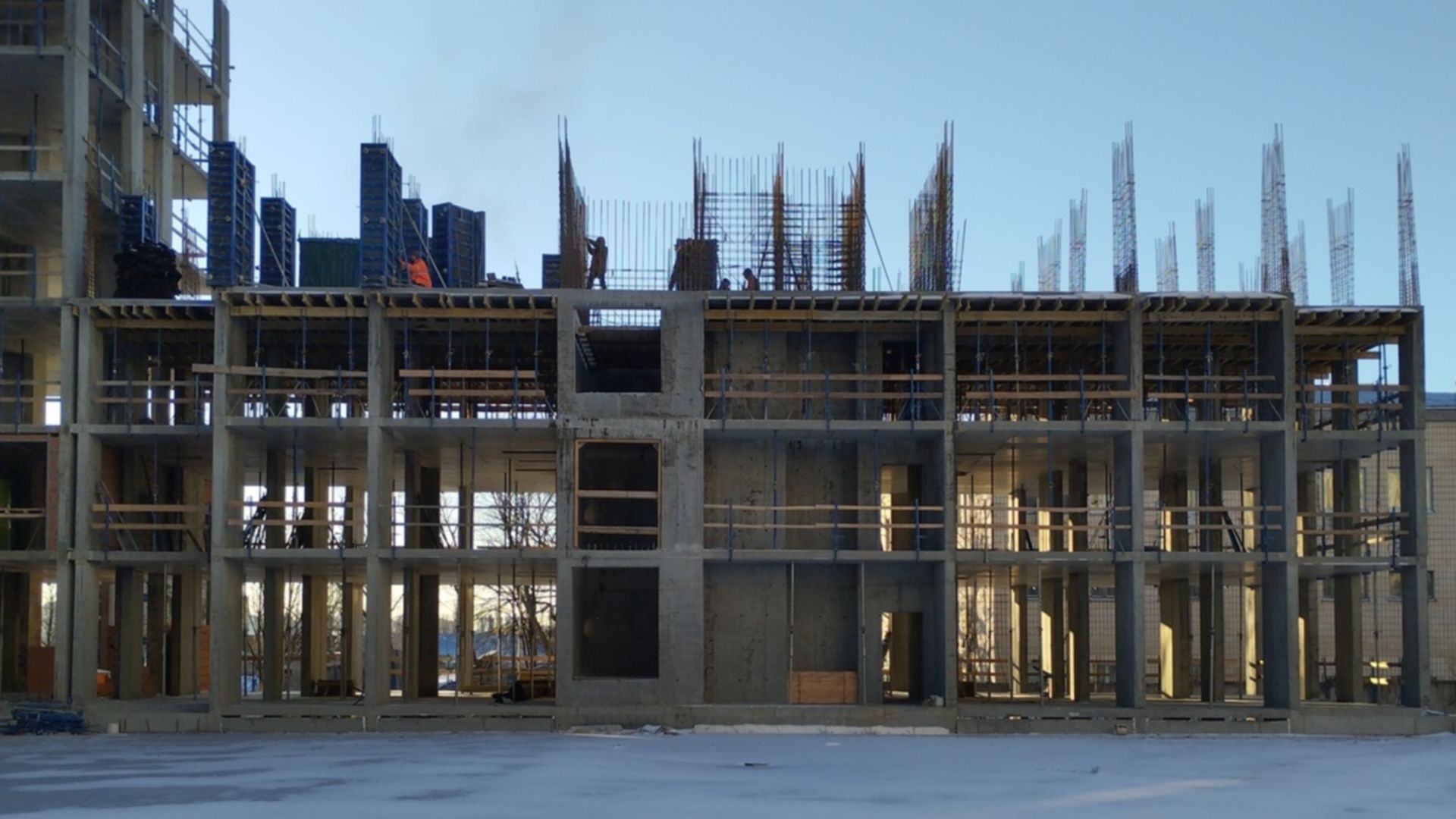 Состоянием на декабрь 2023 года ЖК Sky Avenue ход строительства фото 642230