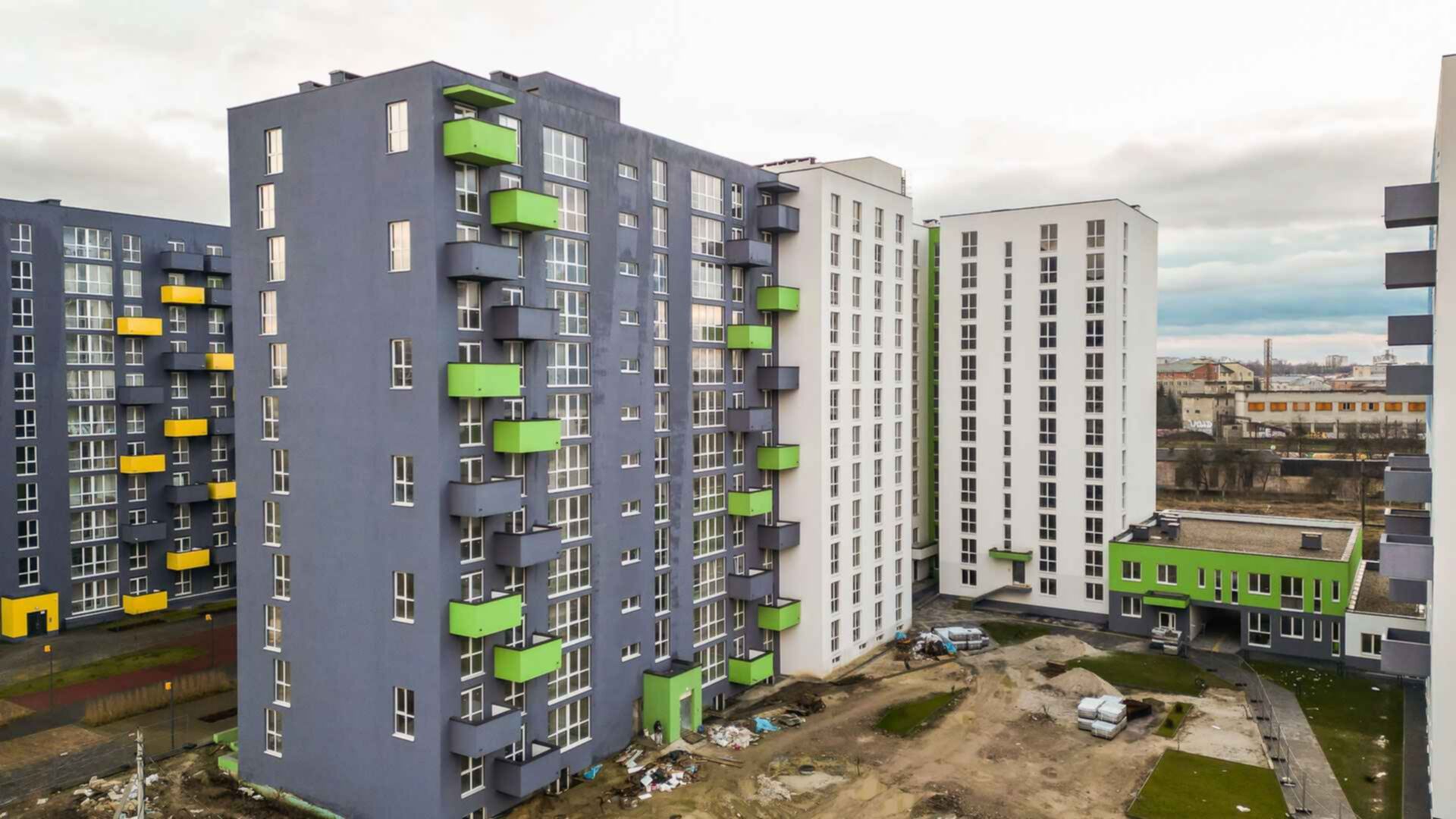 Станом на грудень 2023 року ЖК Ріел Сіті хід будівництва фото 645091