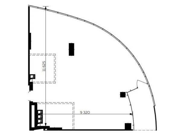 ЖК Nver: планировка 2-комнатной квартиры 102.09 м²