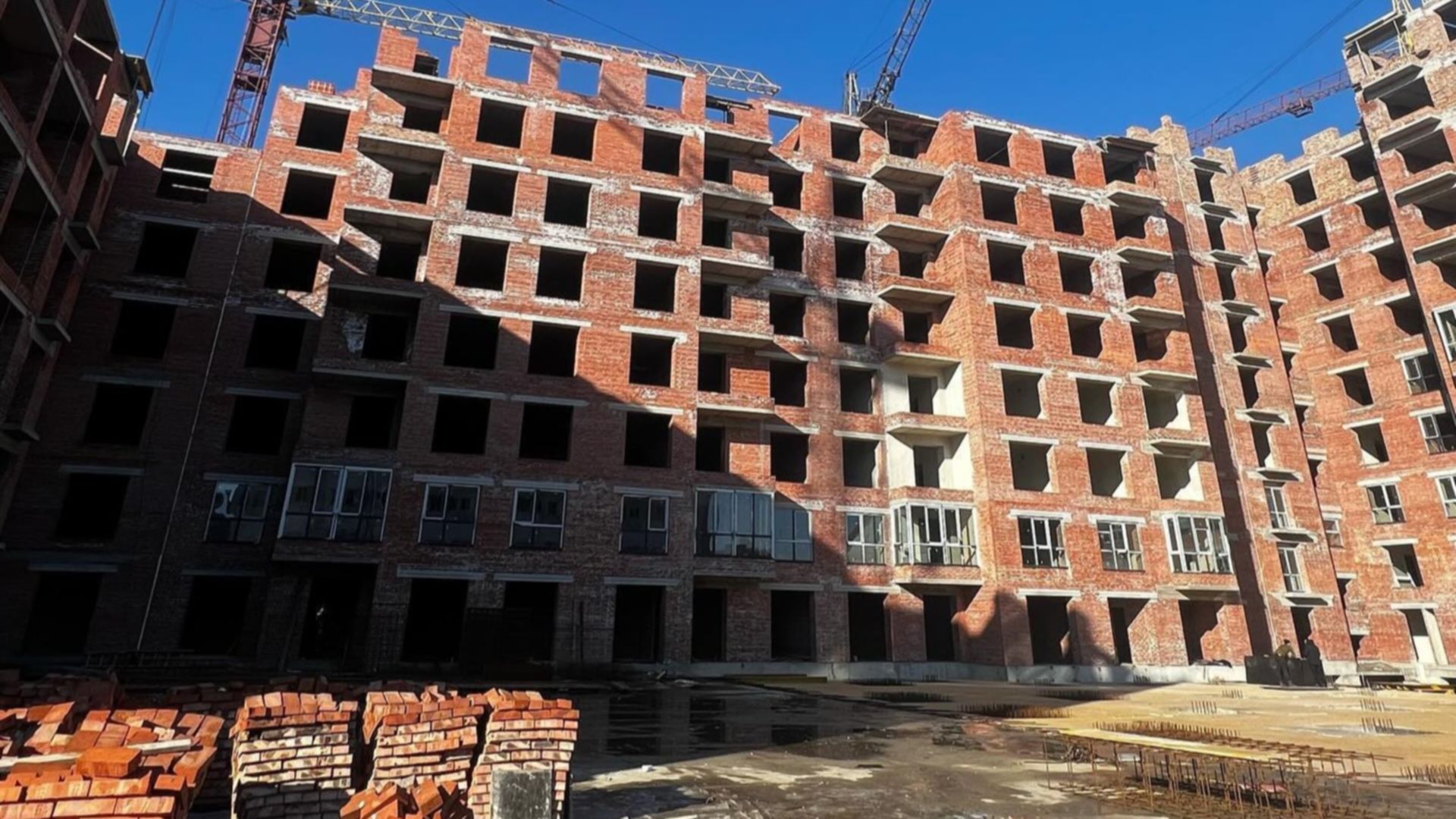 Состоянием на февраль 2024 года ЖК Липки 2 ход строительства фото 649033