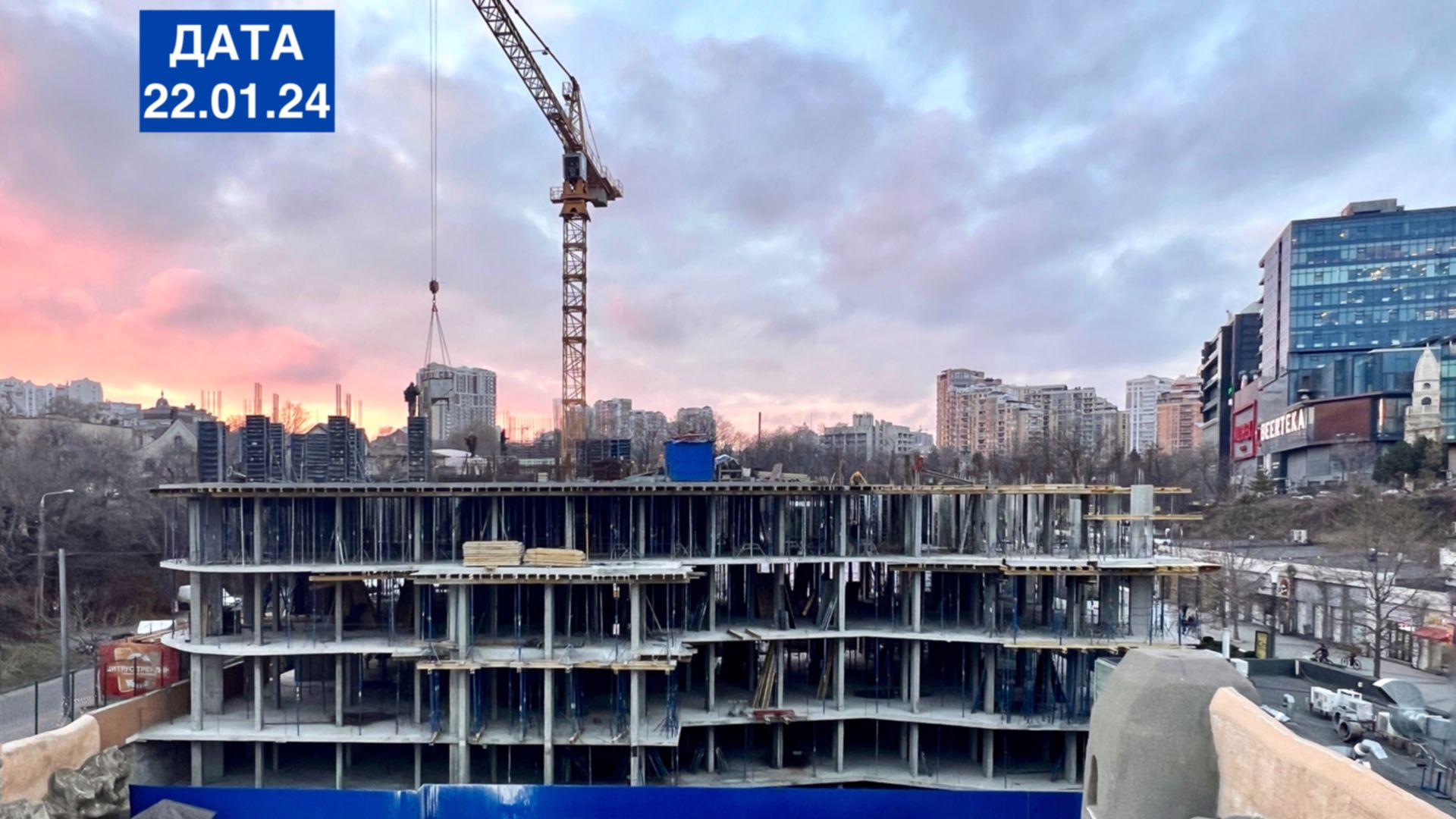 Станом на січень 2024 року Готель ARCHotel хід будівництва фото 649178