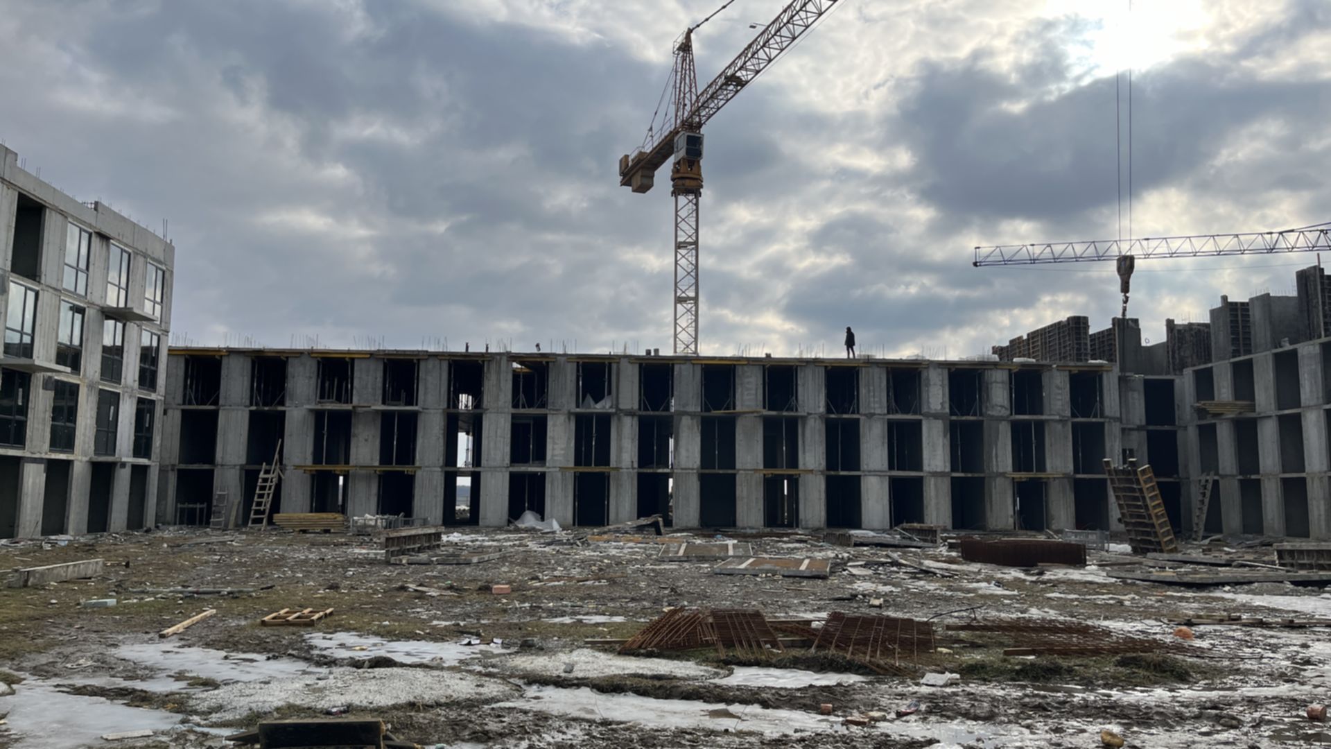 Станом на лютий 2024 року ЖК Парксайд хід будівництва фото 652041