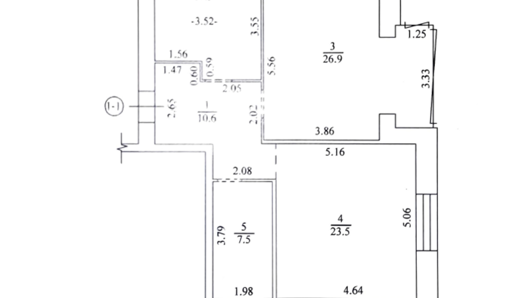 Планування 2-кімнатної квартири в ЖК Oasis 84 м², фото 657772
