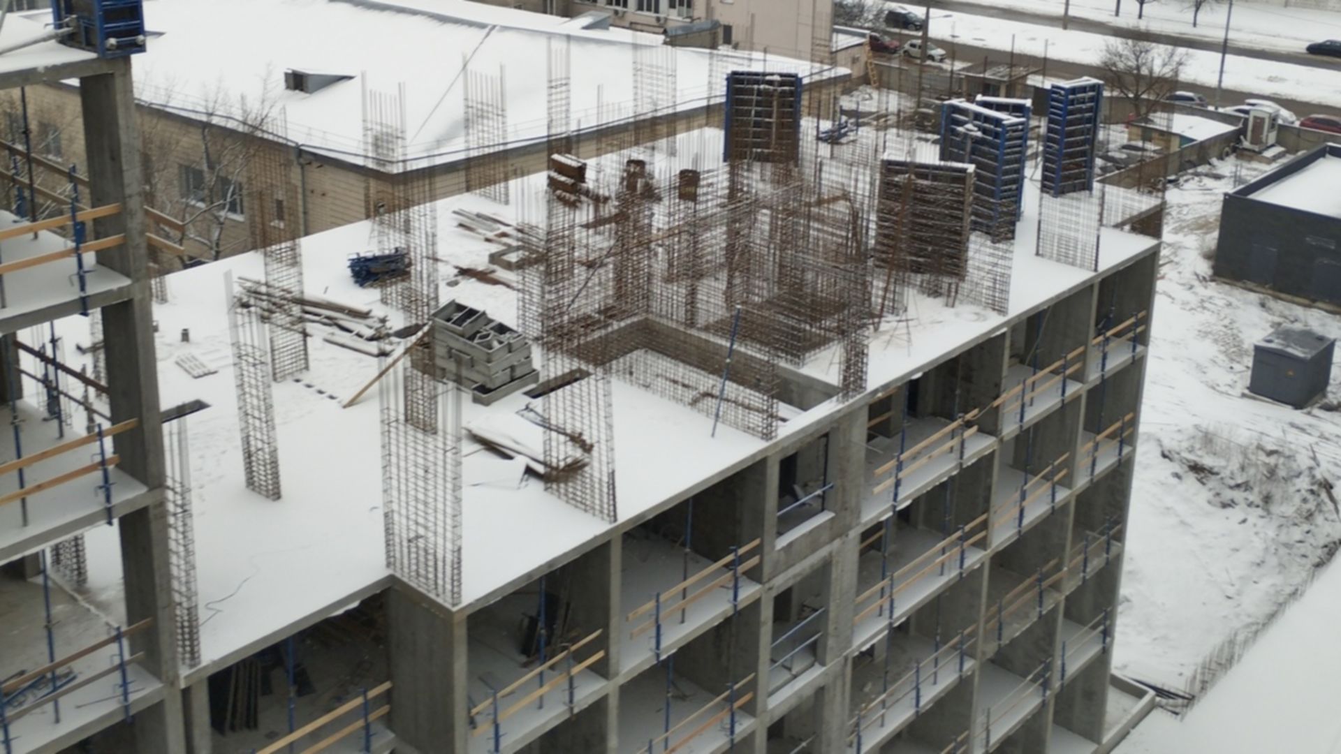 Состоянием на январь 2024 года ЖК Sky Avenue ход строительства фото 658594