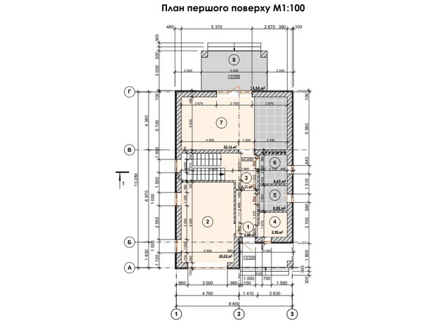 КМ ForestRiver: планування 4-кімнатної квартири 210 м²