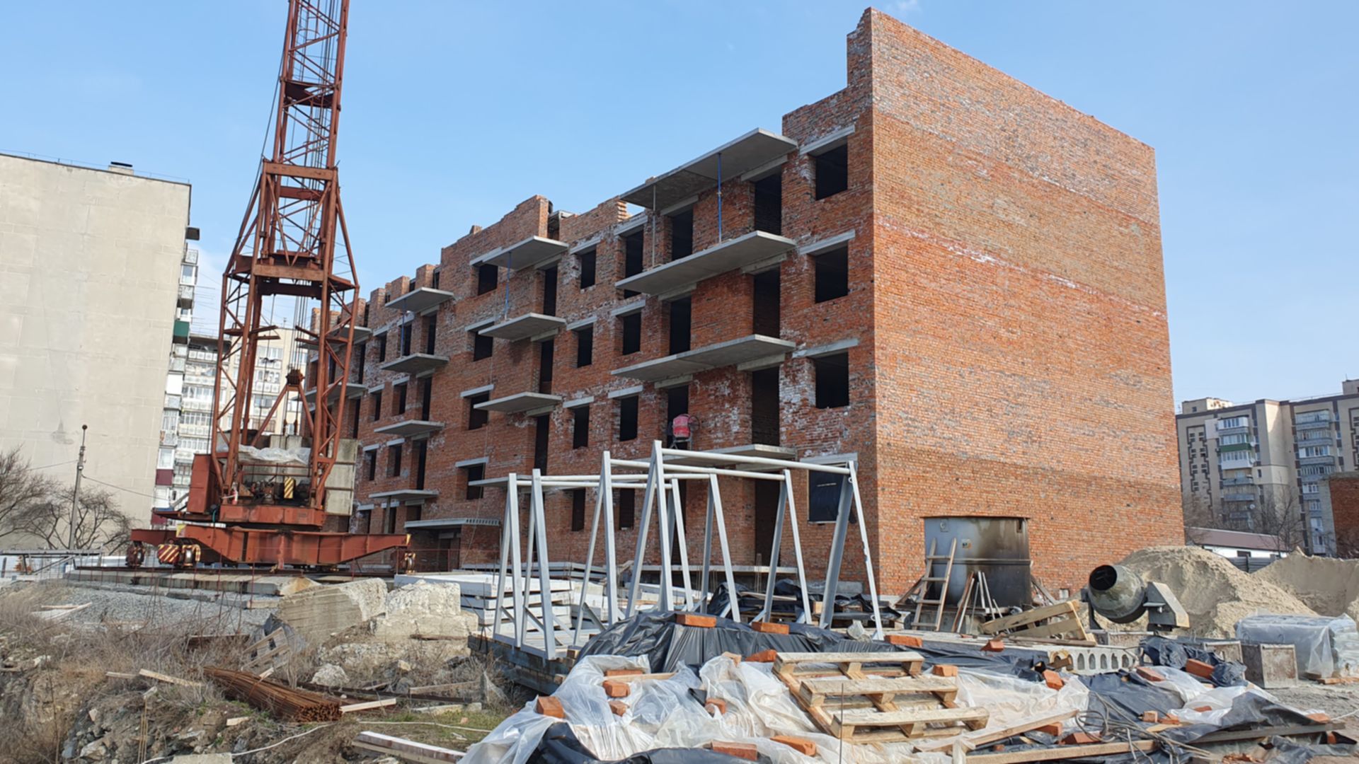 Состоянием на март 2024 года ЖК Smart Fort ход строительства фото 664368