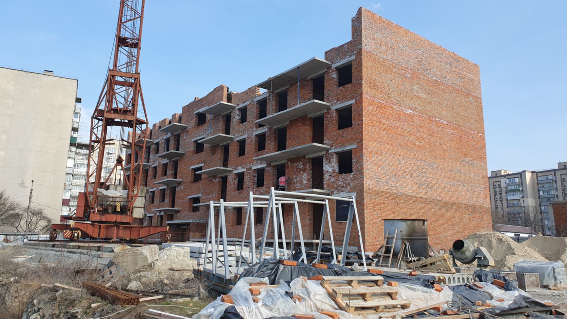 Состоянием на март 2024 года ЖК Smart Fort ход строительства фото 664369