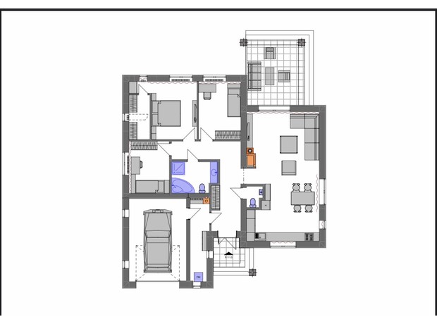 КГ Ledovskiy 3.0: планировка 4-комнатной квартиры 139 м²