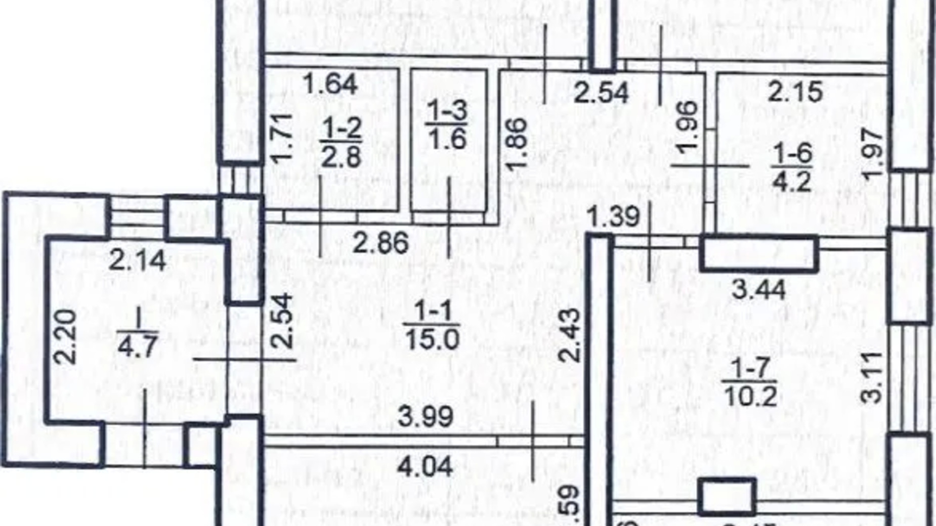 Планування котеджу в КМ Горіхова Долина 92 м², фото 672653