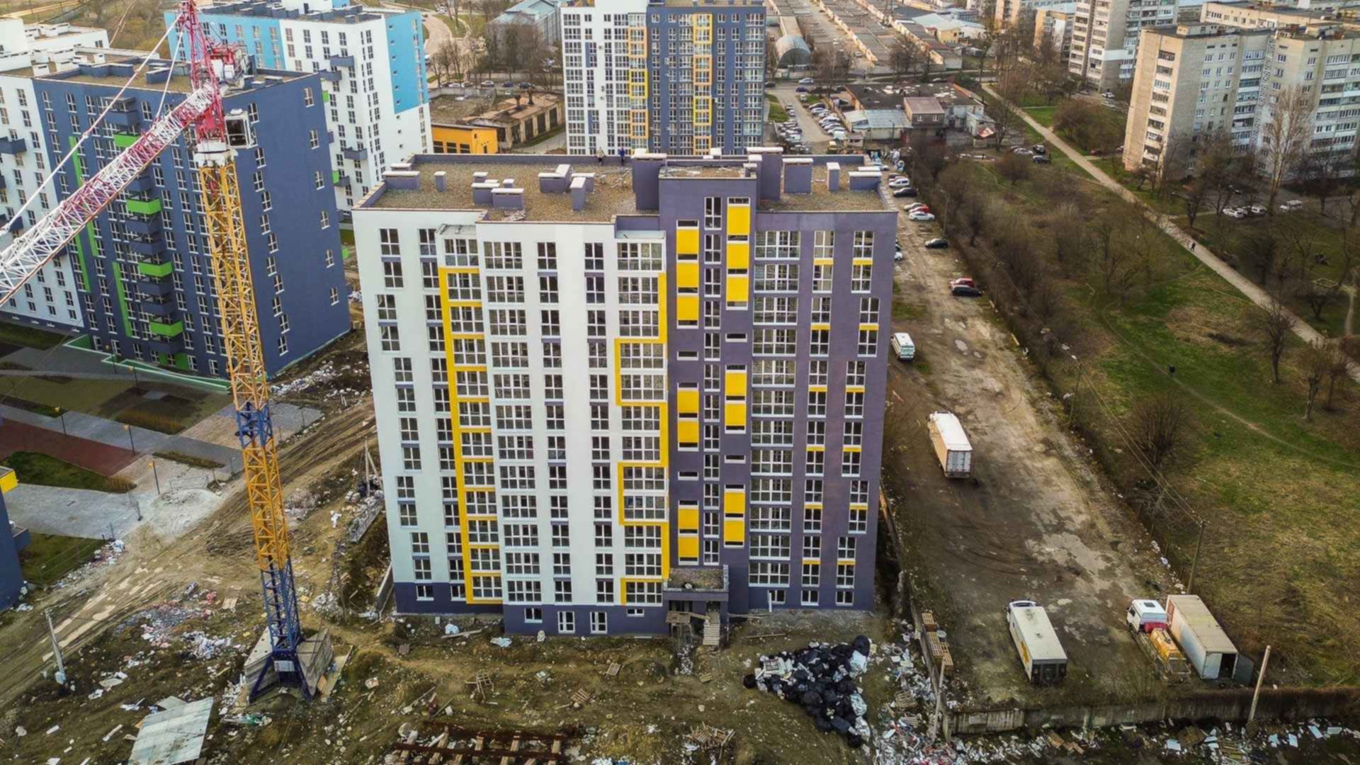 Станом на лютий 2024 року ЖК Ріел Сіті хід будівництва фото 675707