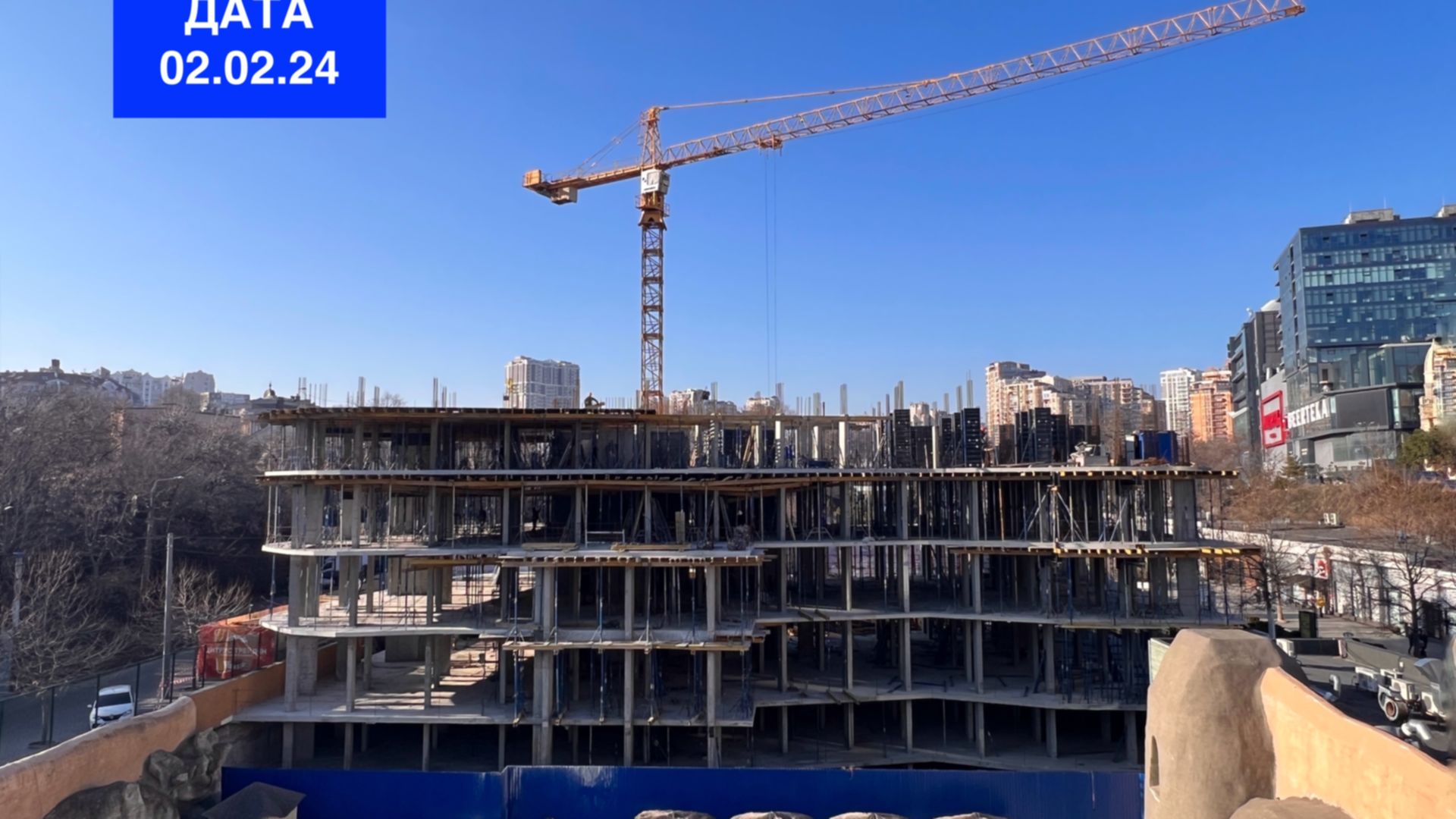 Станом на лютий 2024 року Готель ARCHotel хід будівництва фото 677290