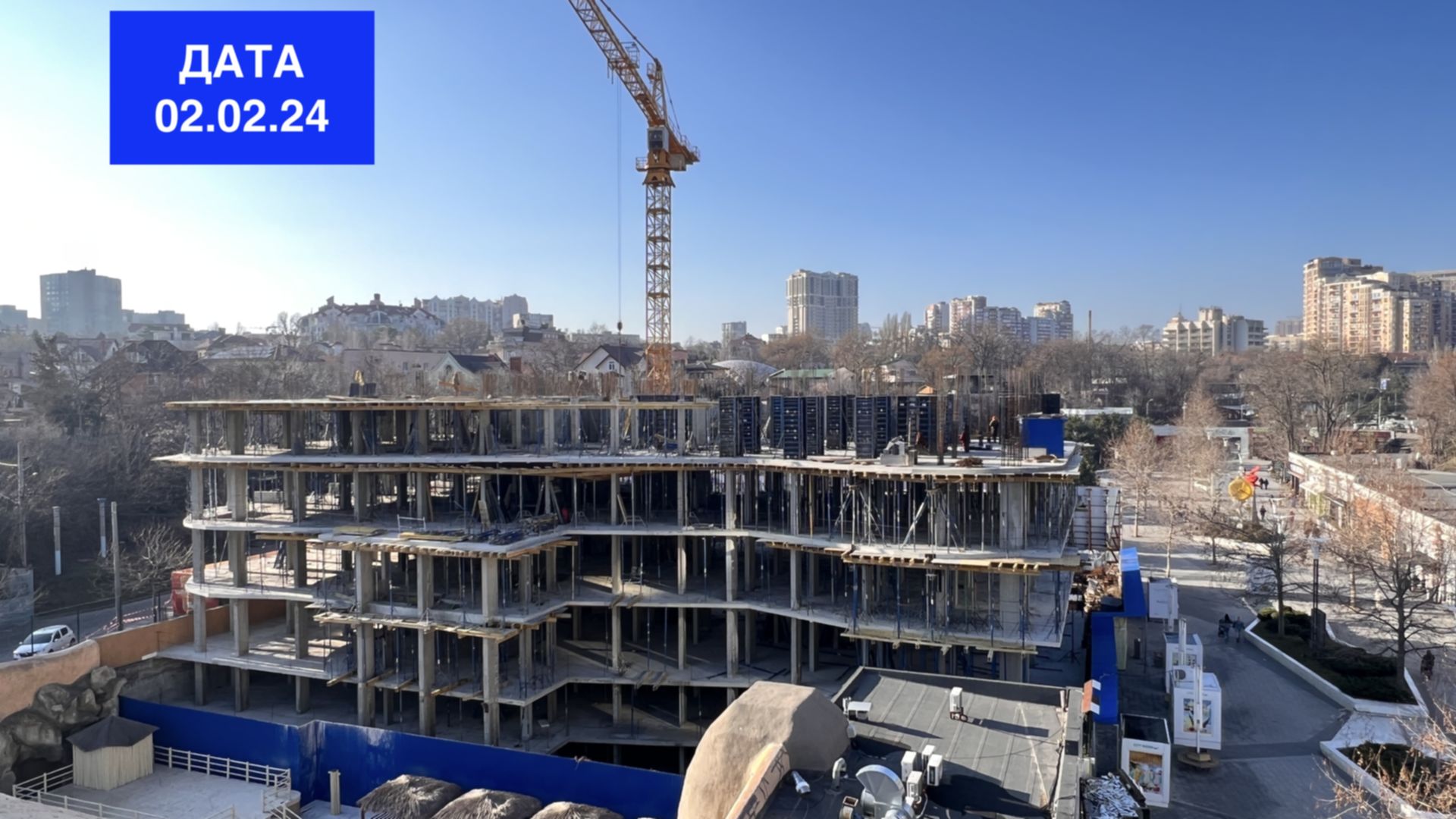 Станом на лютий 2024 року Готель ARCHotel хід будівництва фото 677291