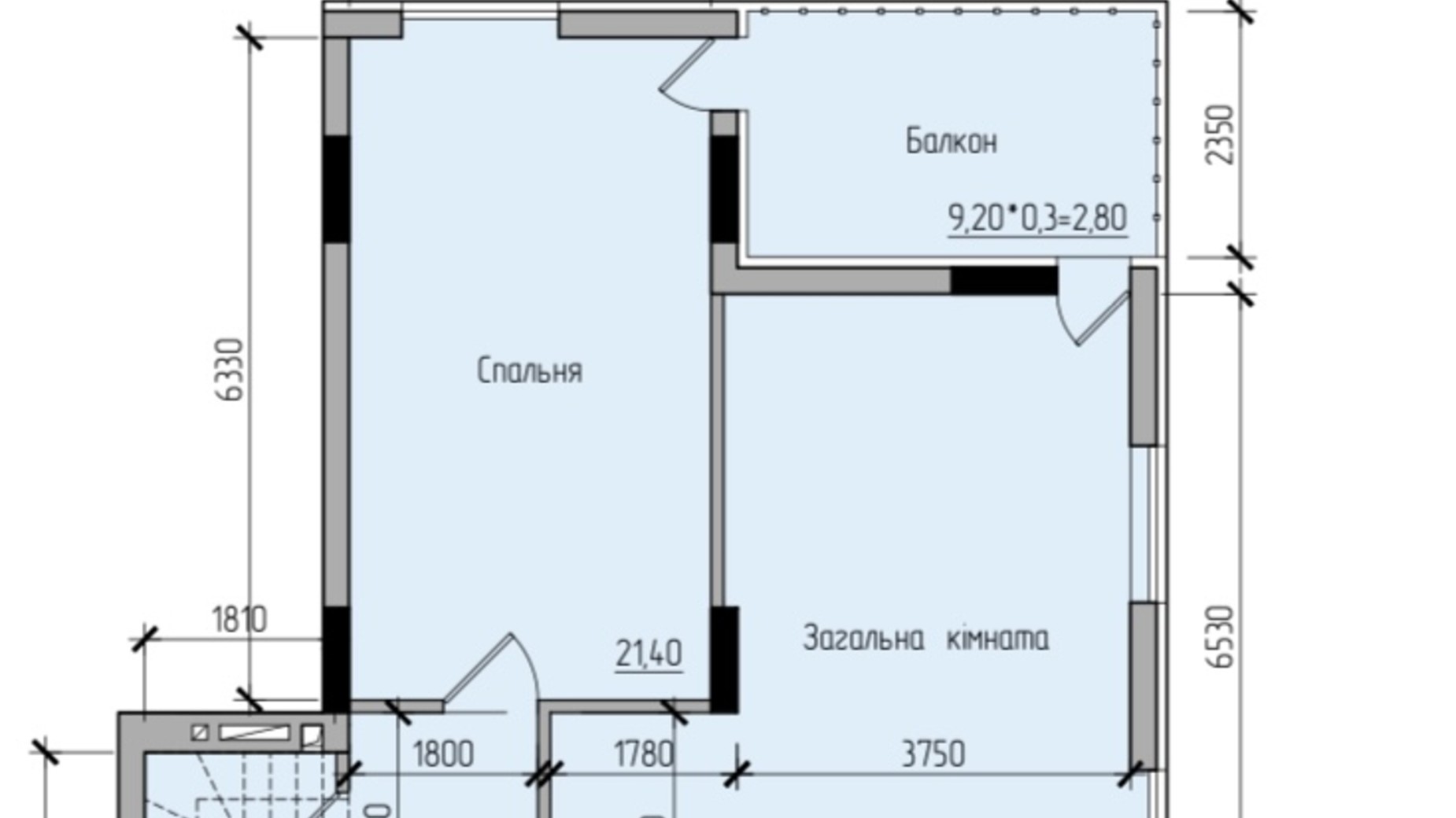 Планування 4-кімнатної квартири в ЖК Comfort Hall 150.9 м², фото 677654