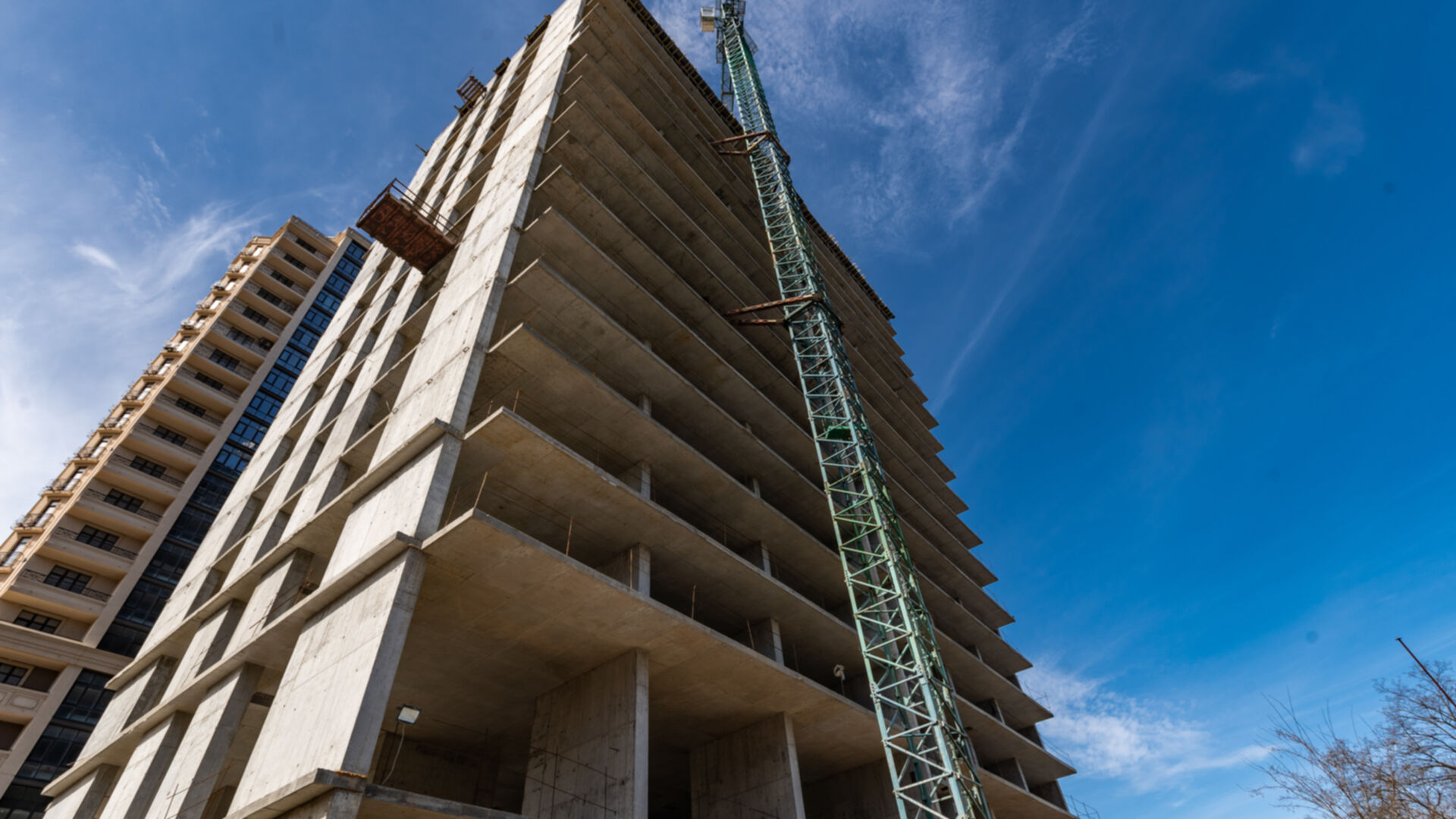 Состоянием на апрель 2024 года БЦ PlatOn ход строительства фото 679098