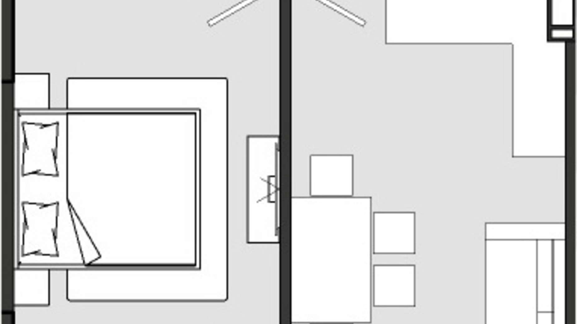 Планування 1-кімнатної квартири в ЖР Сади Рів'єри 40.77 м², фото 681923