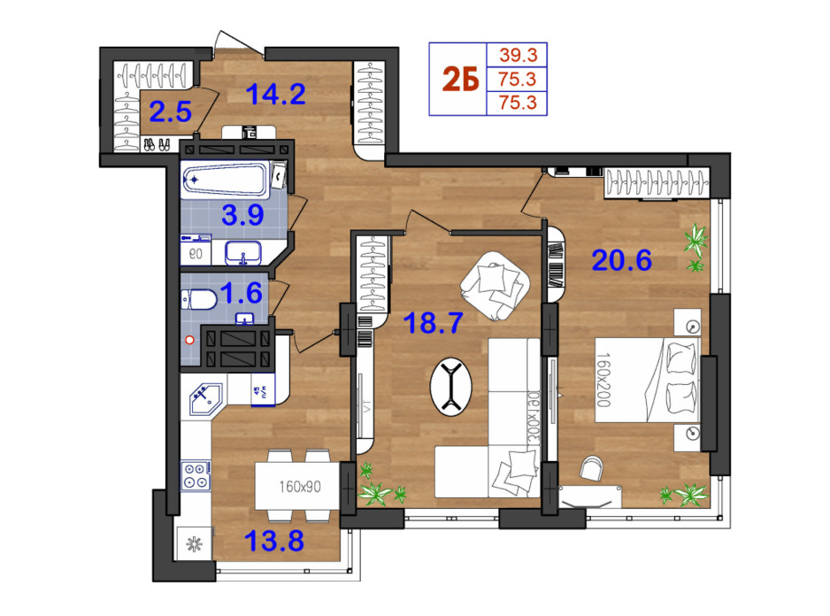 ЖК SunCity планировка 7 ЖК SunCity планировка 7