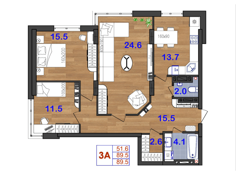 ЖК SunCity планування 8 ЖК SunCity планування 8