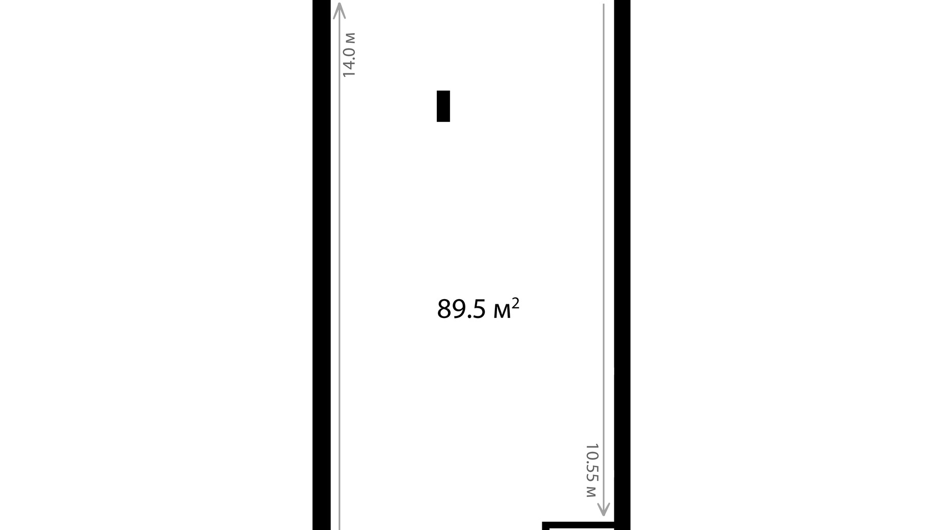 Планировка торгового помещения в ЖК Sky City 103.46 м², фото 689264