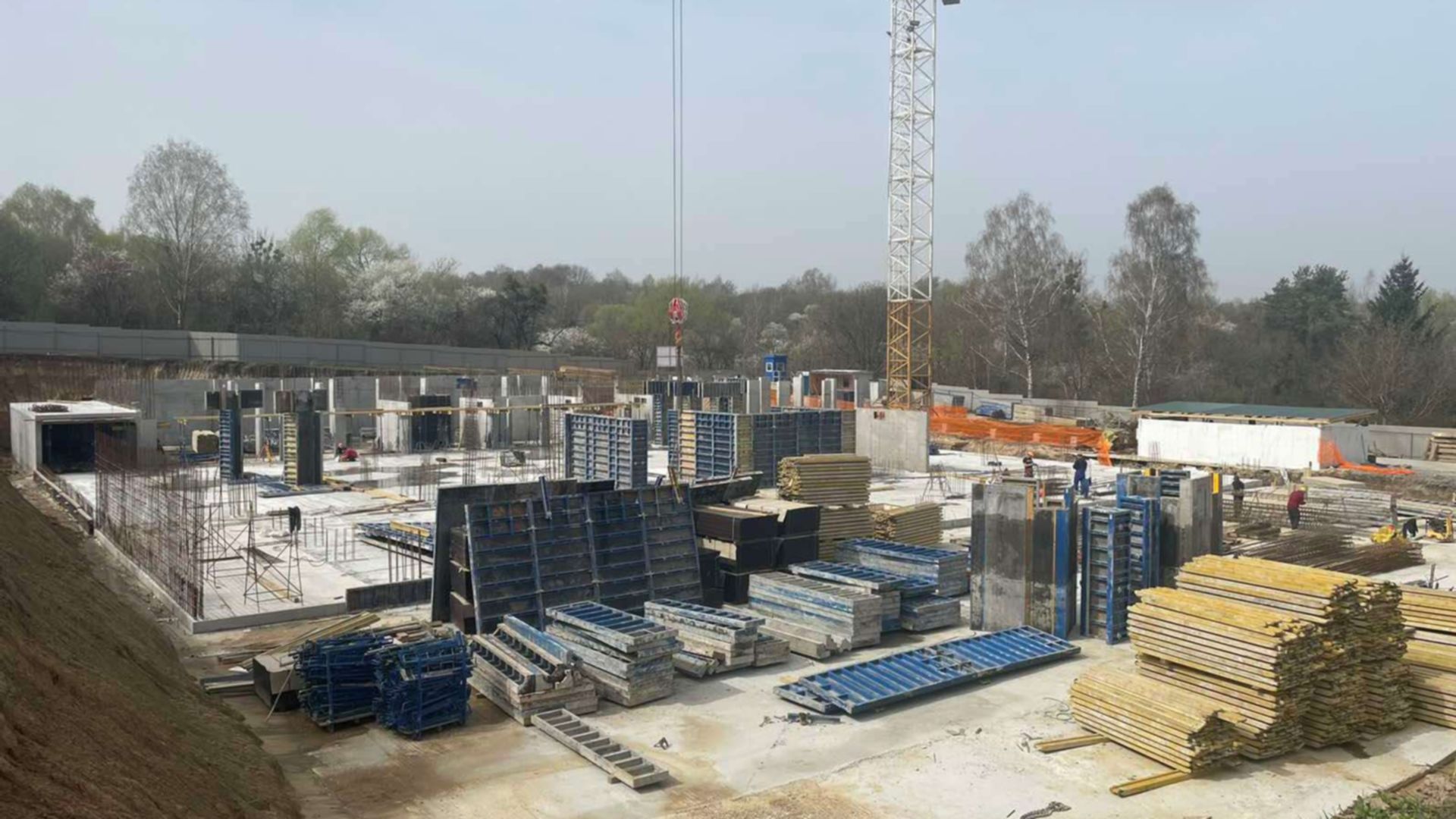 Станом на квітень 2024 року Затишний квартал MHouse хід будівництва фото 689742