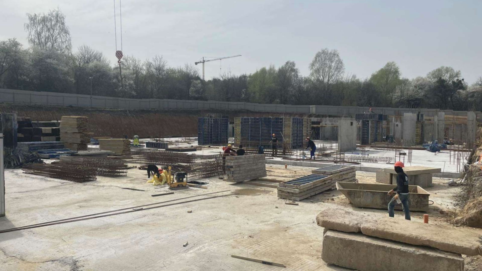 Станом на квітень 2024 року Затишний квартал MHouse хід будівництва фото 689746