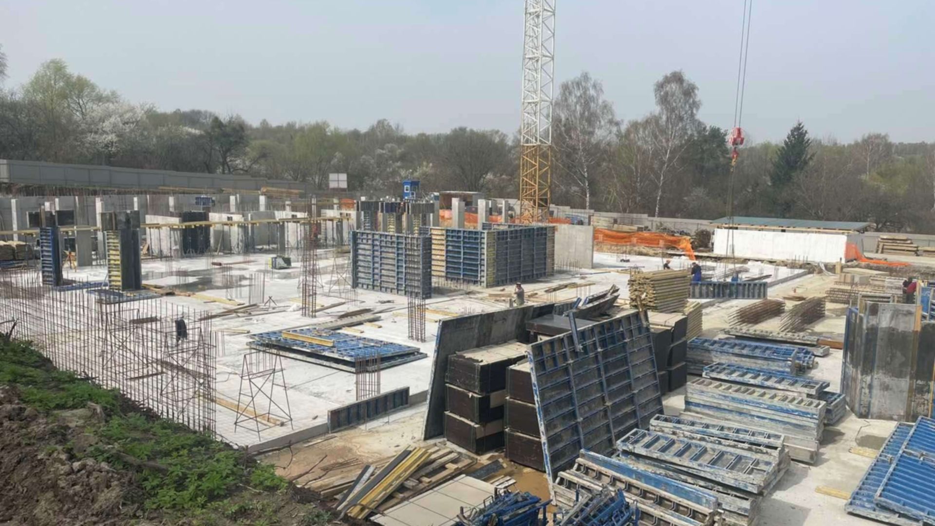 Станом на квітень 2024 року Затишний квартал MHouse хід будівництва фото 689748