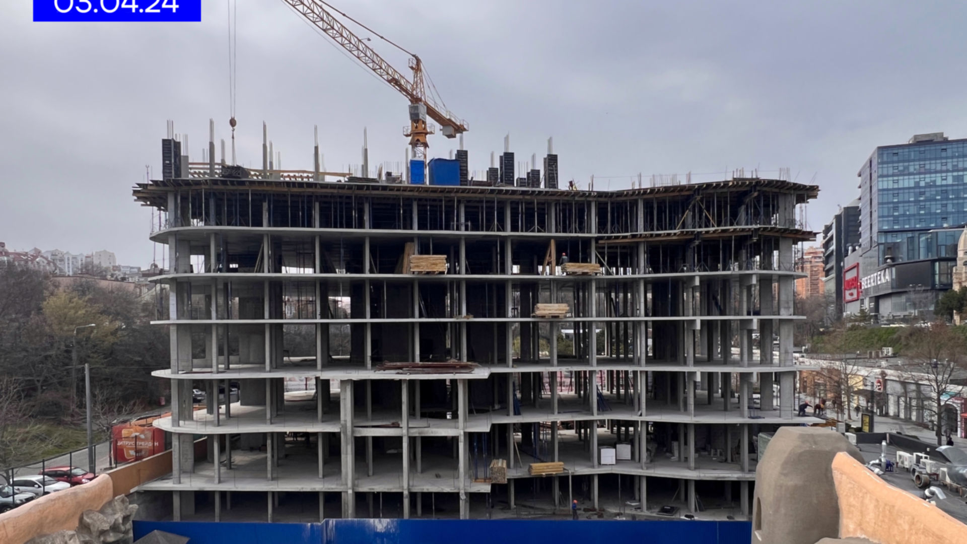 Станом на квітень 2024 року Готель ARCHotel хід будівництва фото 690424