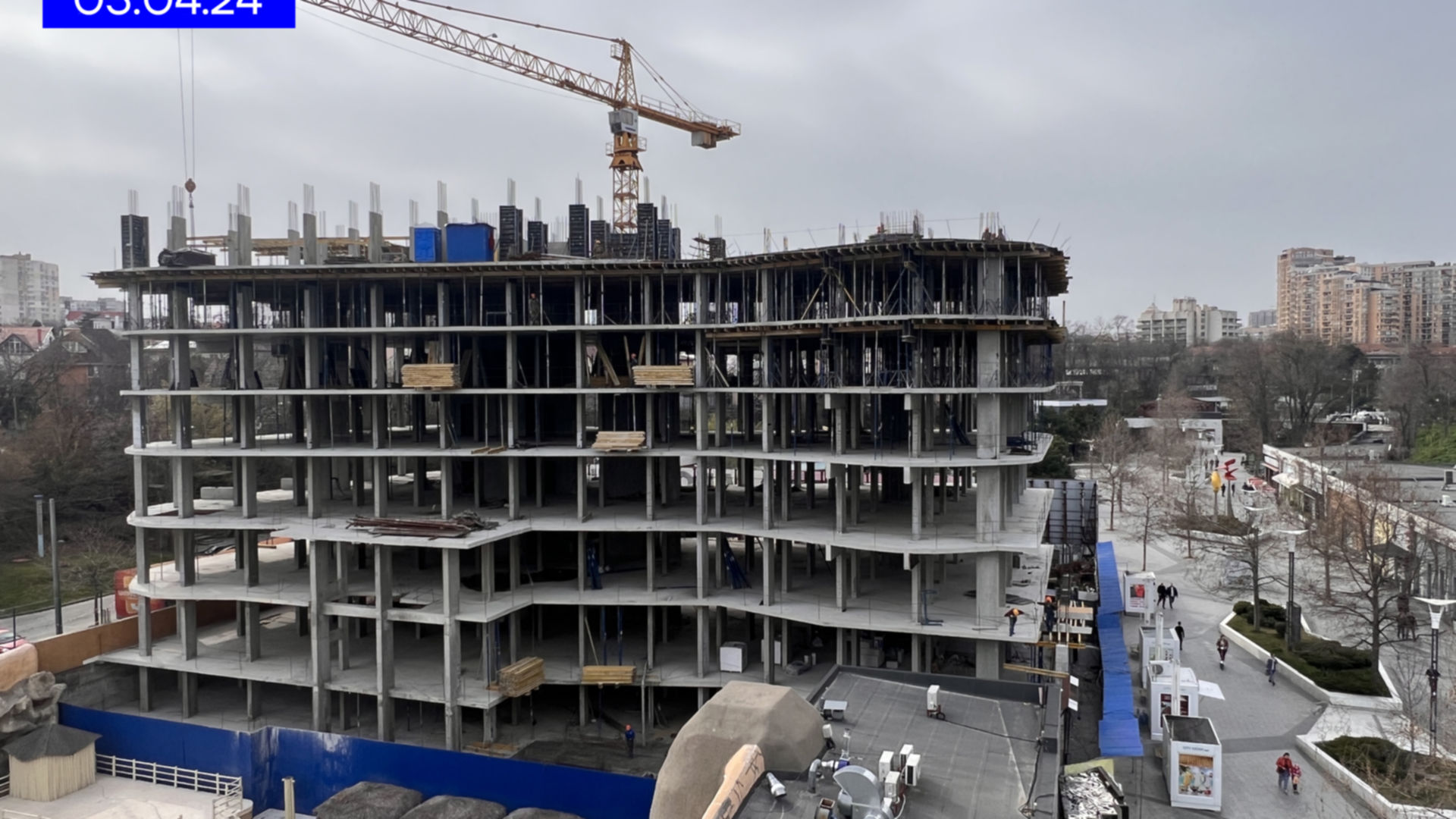 Станом на квітень 2024 року Готель ARCHotel хід будівництва фото 690425