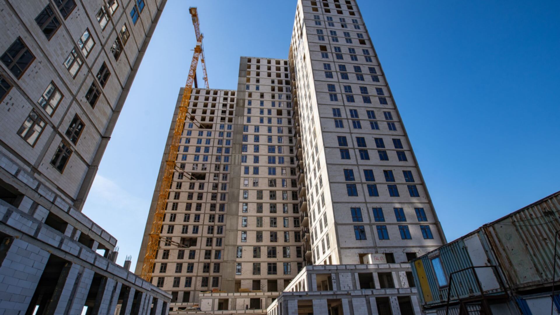 Состоянием на апрель 2024 года БЦ Kadorr City ход строительства фото 691697