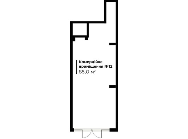 ЖК Hygge: планування приміщення 85 м²
