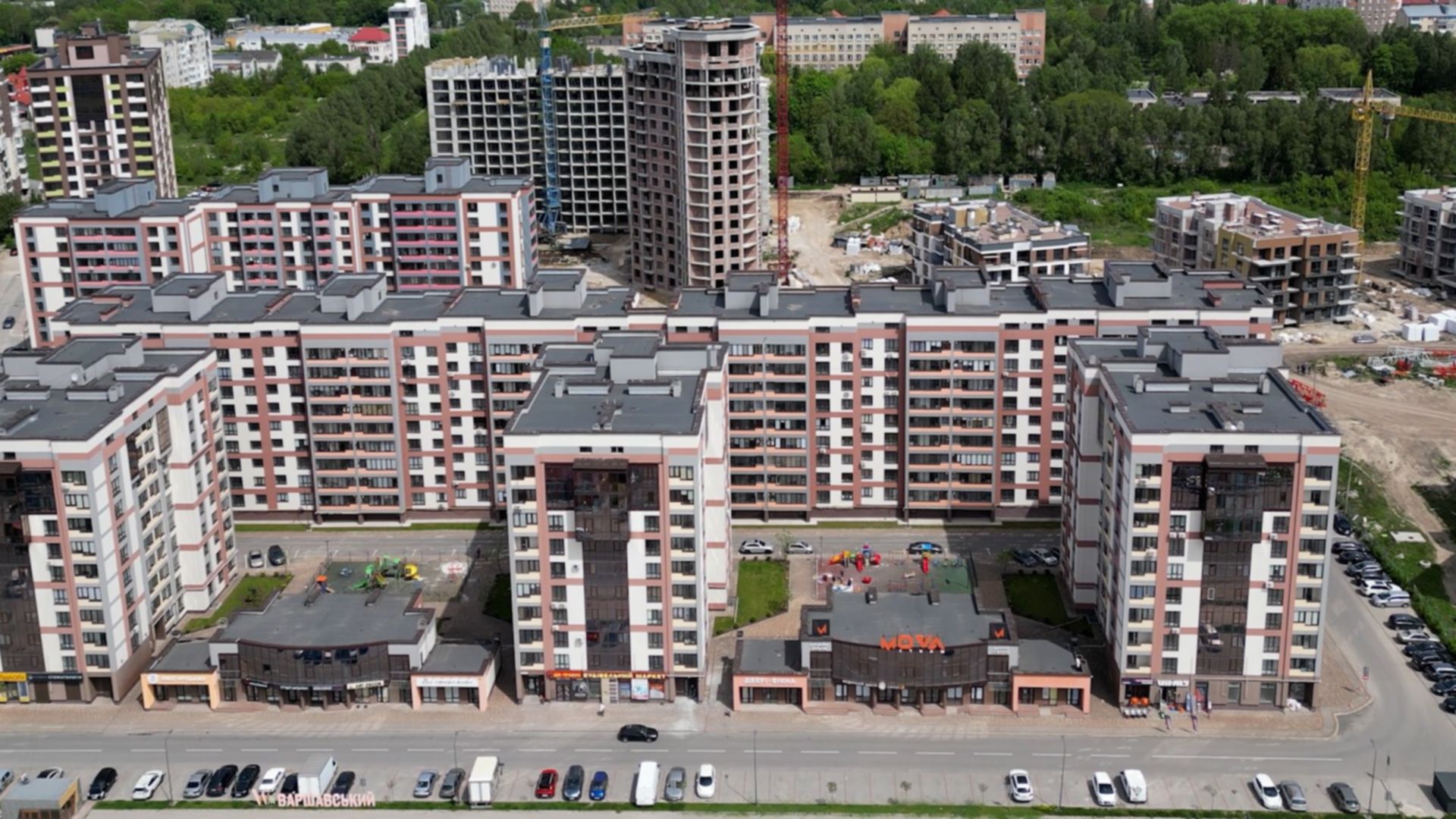ЖК Варшавский микрорайон, 7 очередь ход строительства фото 699171