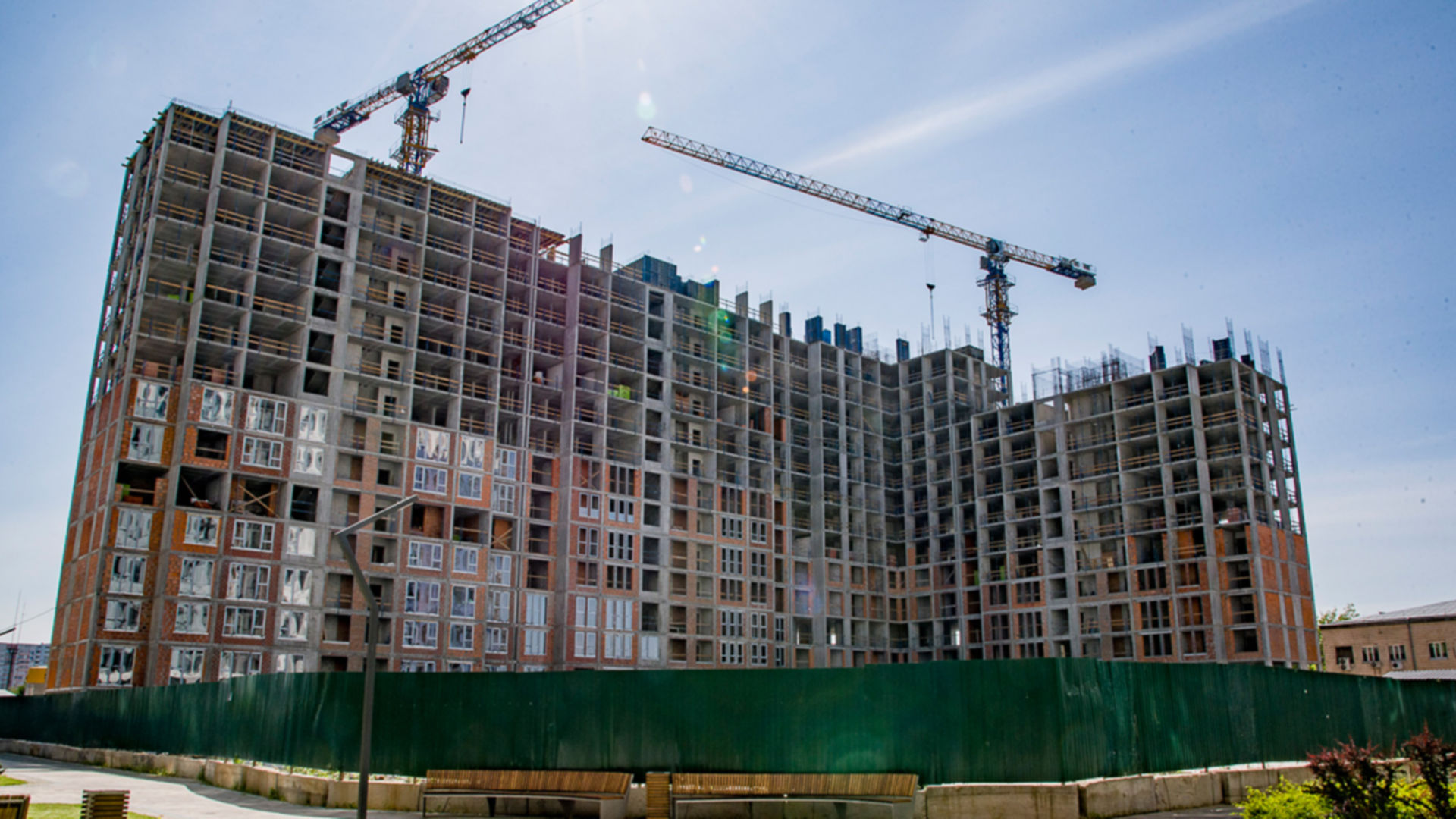 Состоянием на апрель 2024 года ЖК Sky Avenue ход строительства фото 702119