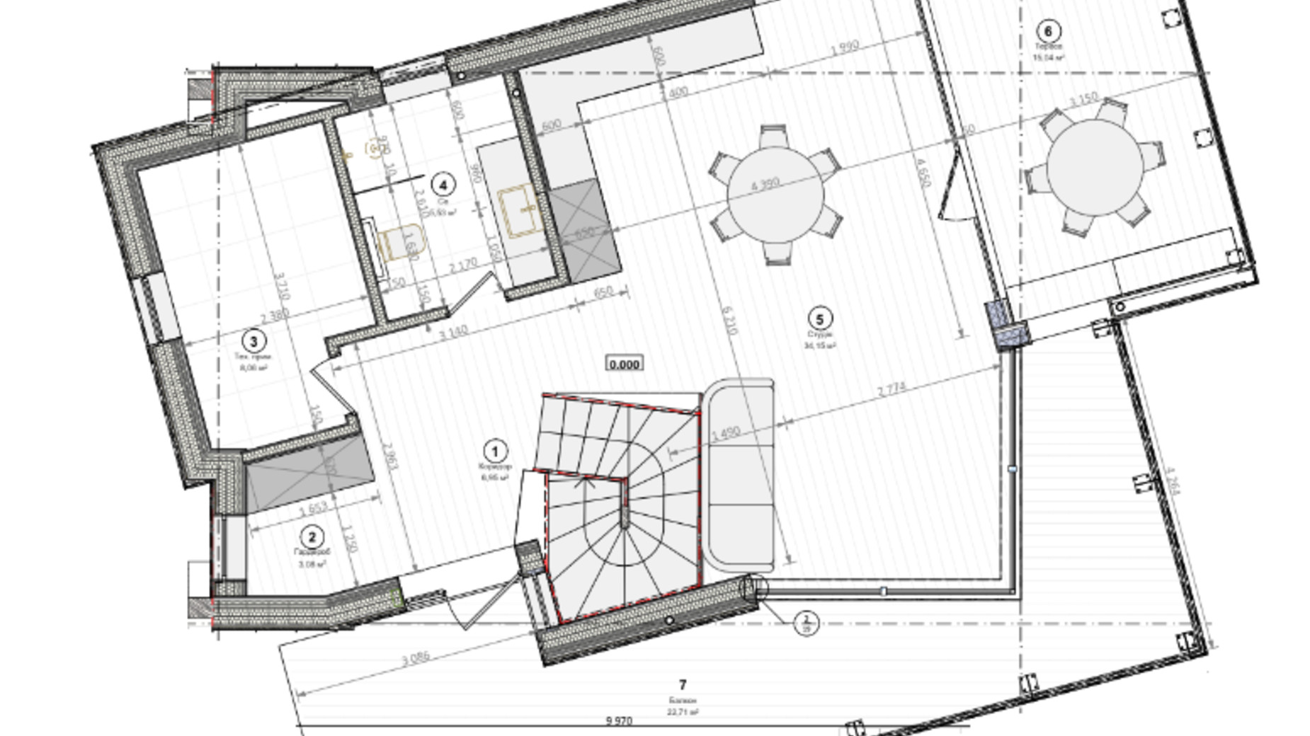 Планування котеджу в КМ Skogur 185 м², фото 710311