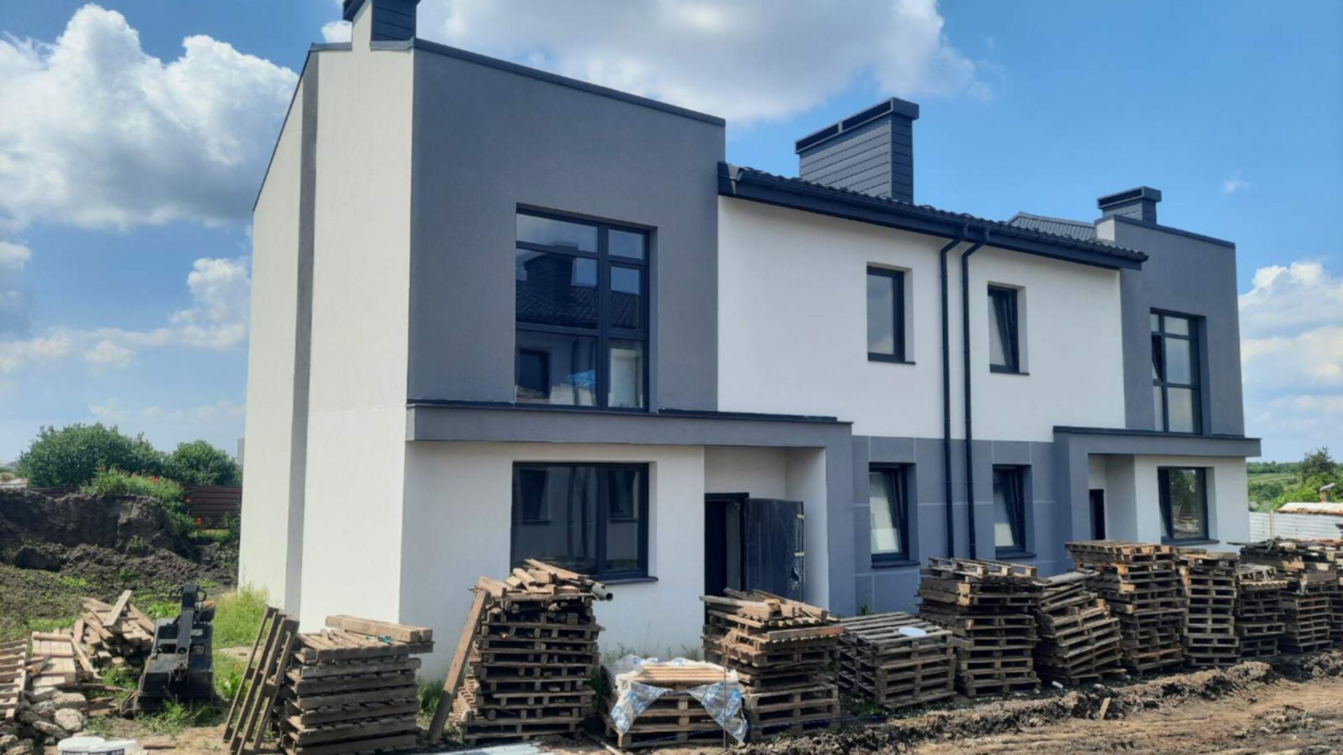 Дуплекс Sokilnyky GrandHouse ход строительства фото 714337