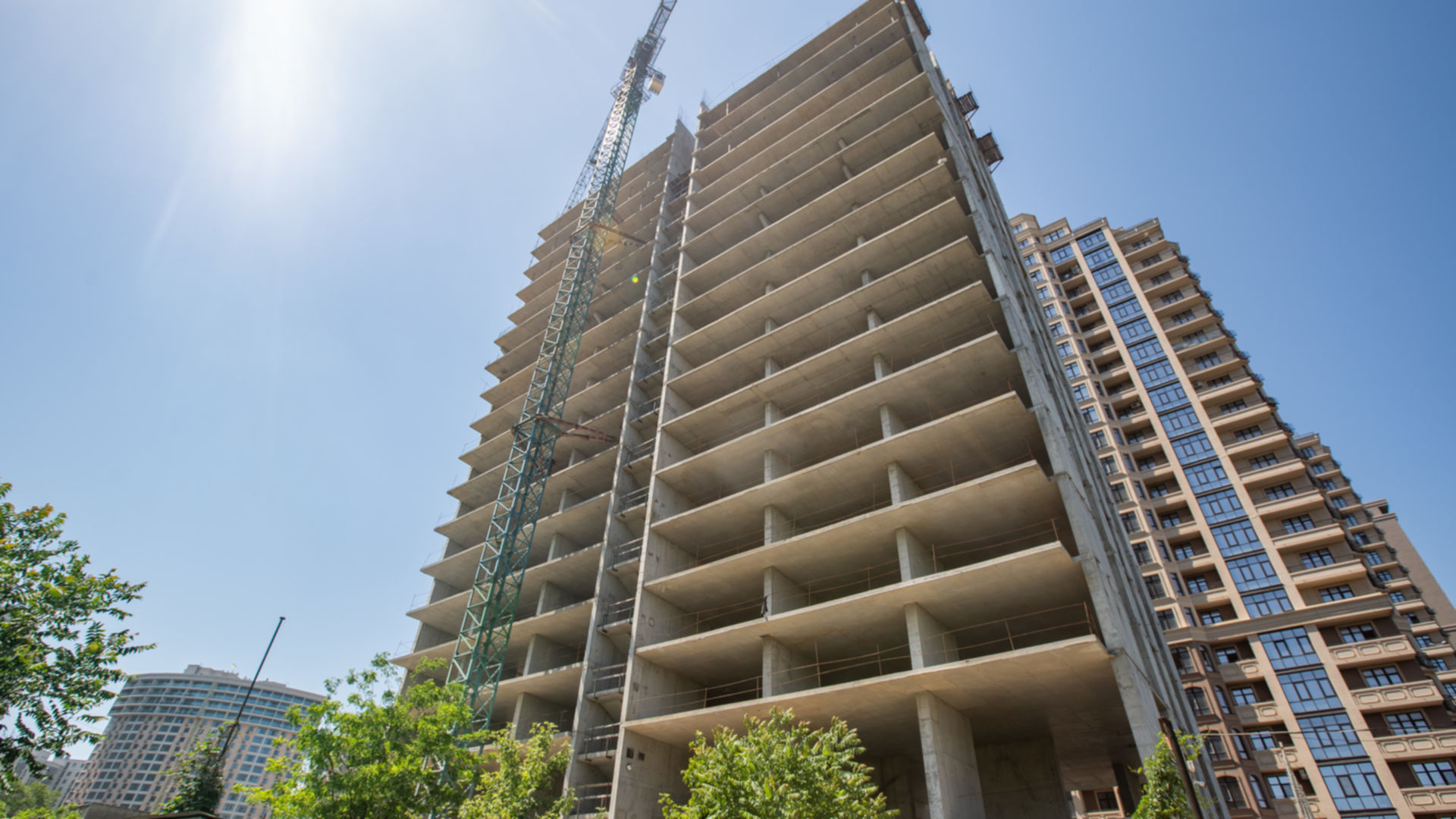 Состоянием на июнь 2024 года БЦ PlatOn ход строительства фото 714572