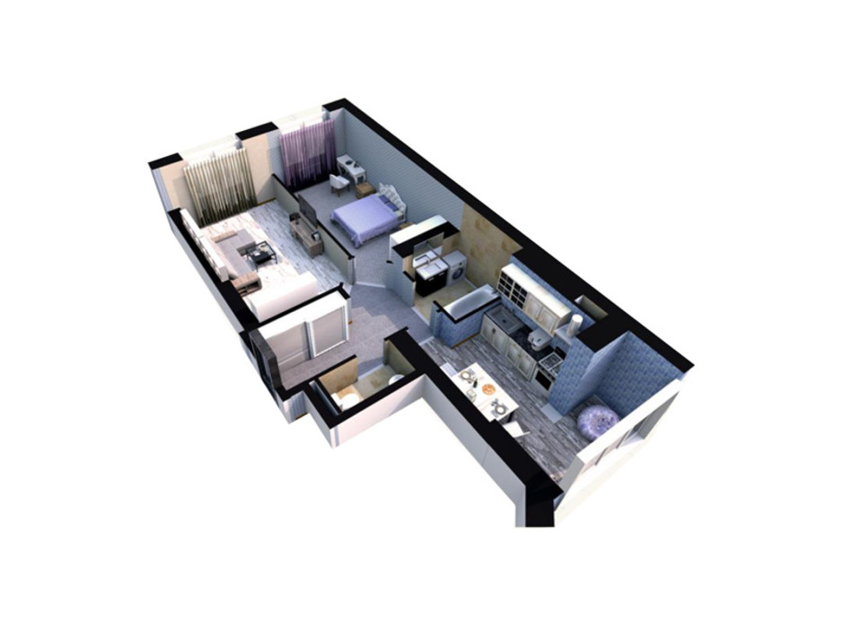ЖК Sofia Residence планировка 18 ЖК Sofia Residence планировка 18