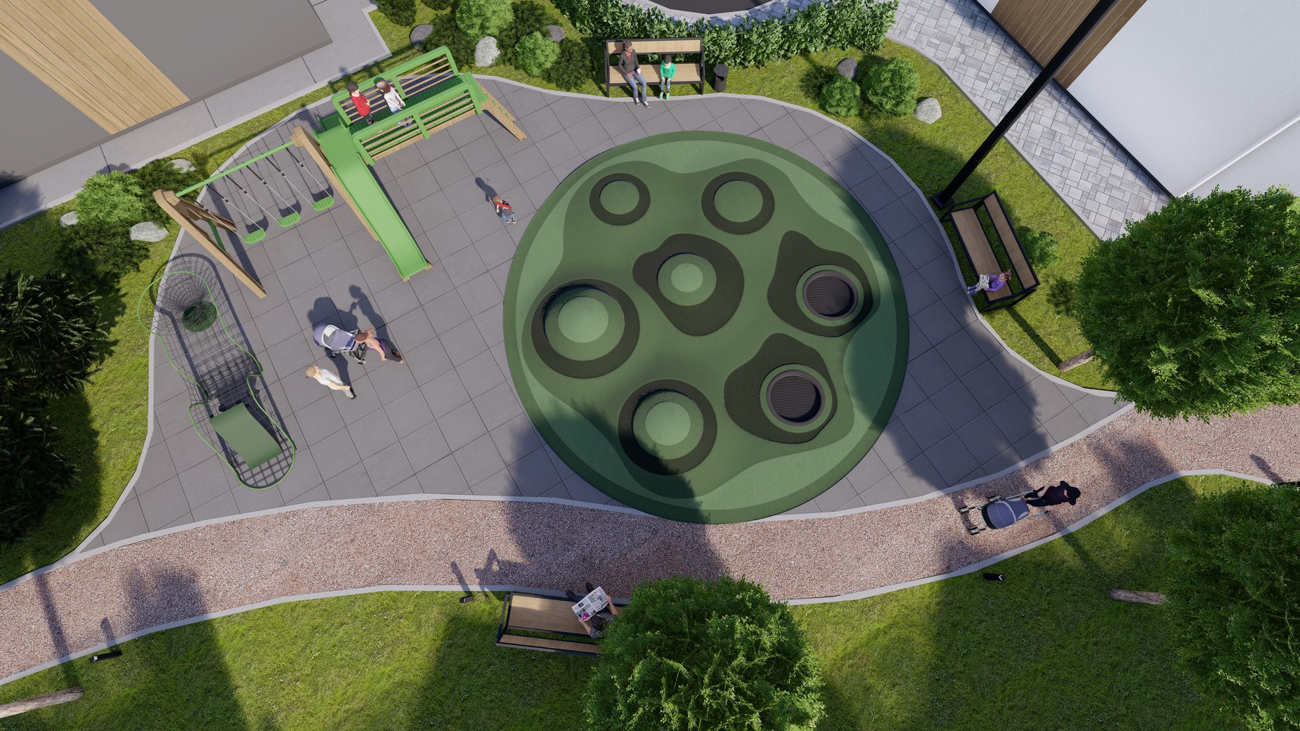 Таунхаус Green Wall  фото 741056