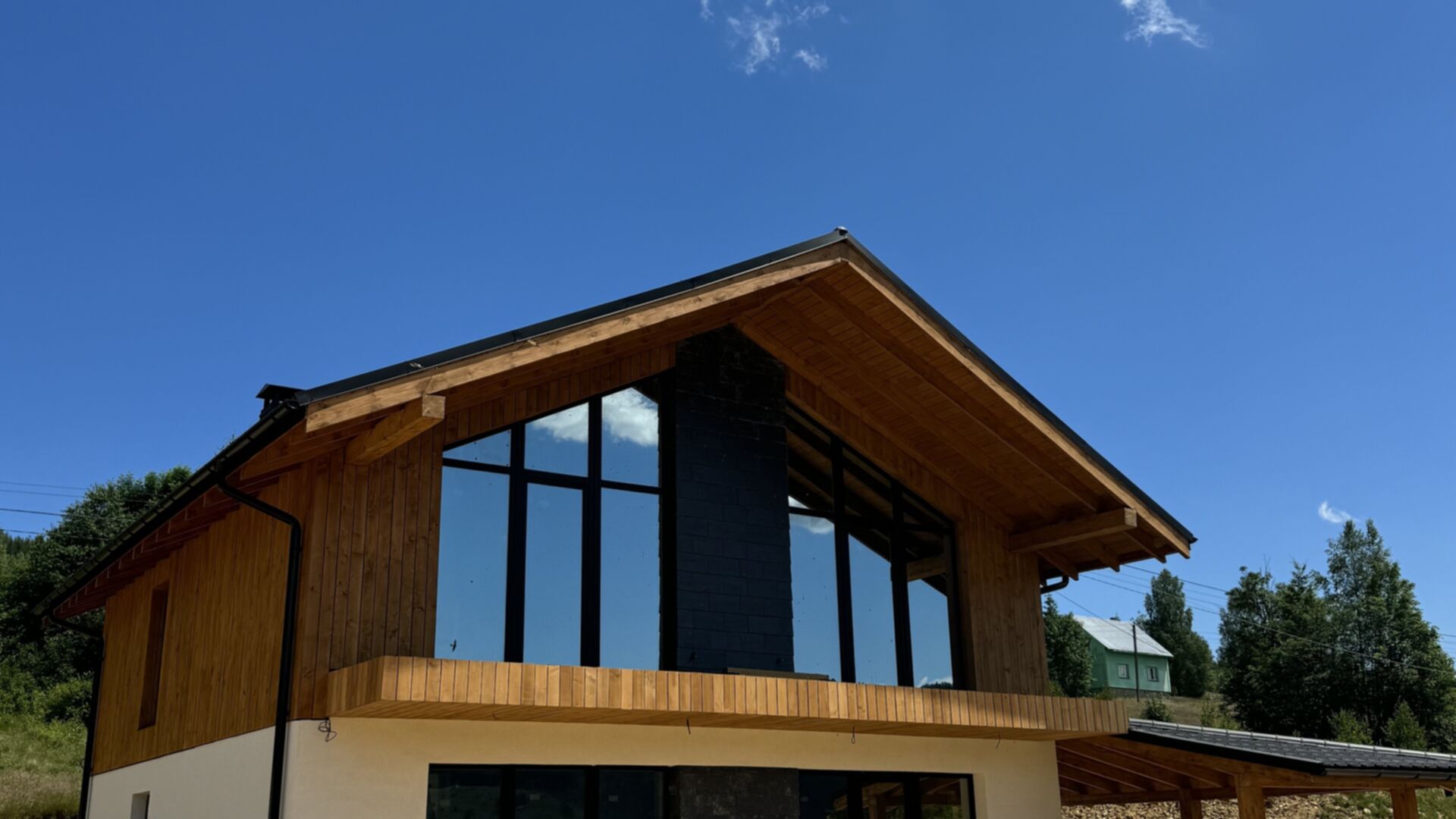 Состоянием на август 2024 года КГ Calluna Chalet ход строительства фото 746357