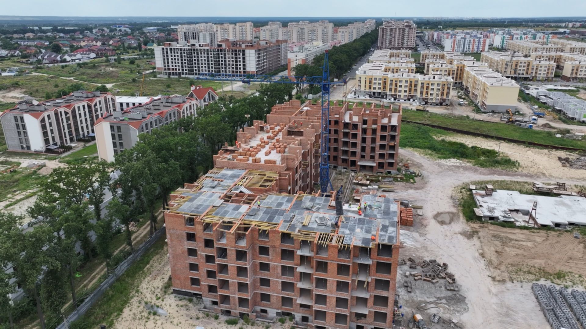 Станом на червень 2024 року ЖК Європейські Липки хід будівництва фото 750093