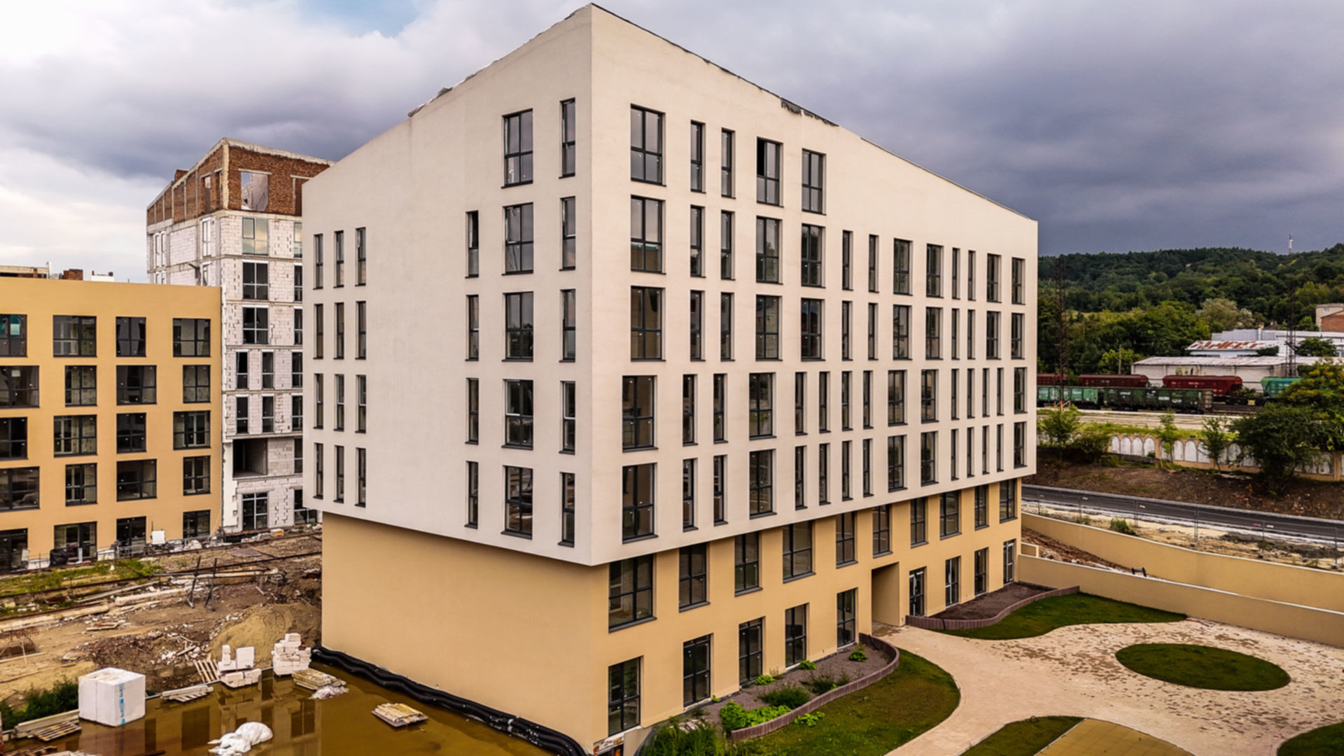 ЖК Містечко Підзамче ход строительства фото 751202