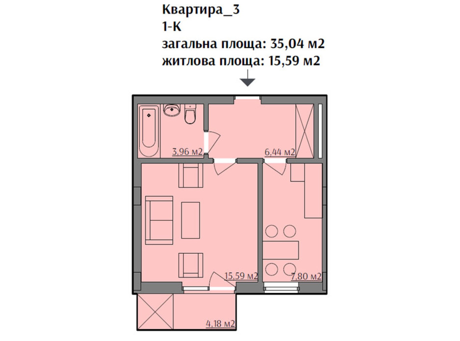 ЖК по вул. Варшавська планування 6 ЖК по вул. Варшавська планування 6