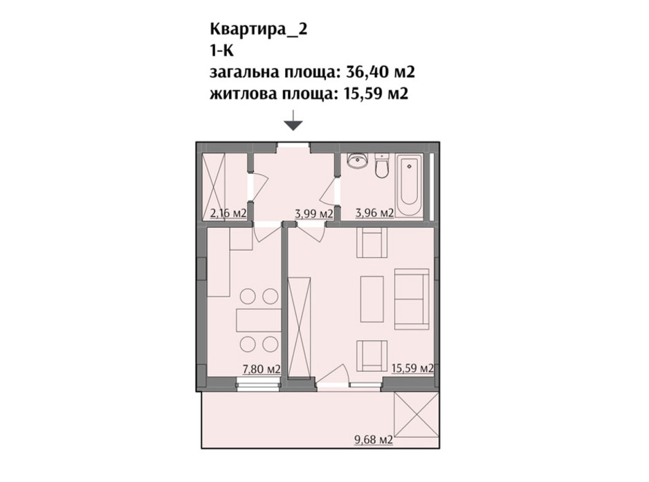 ЖК по вул. Варшавська планування 7 ЖК по вул. Варшавська планування 7