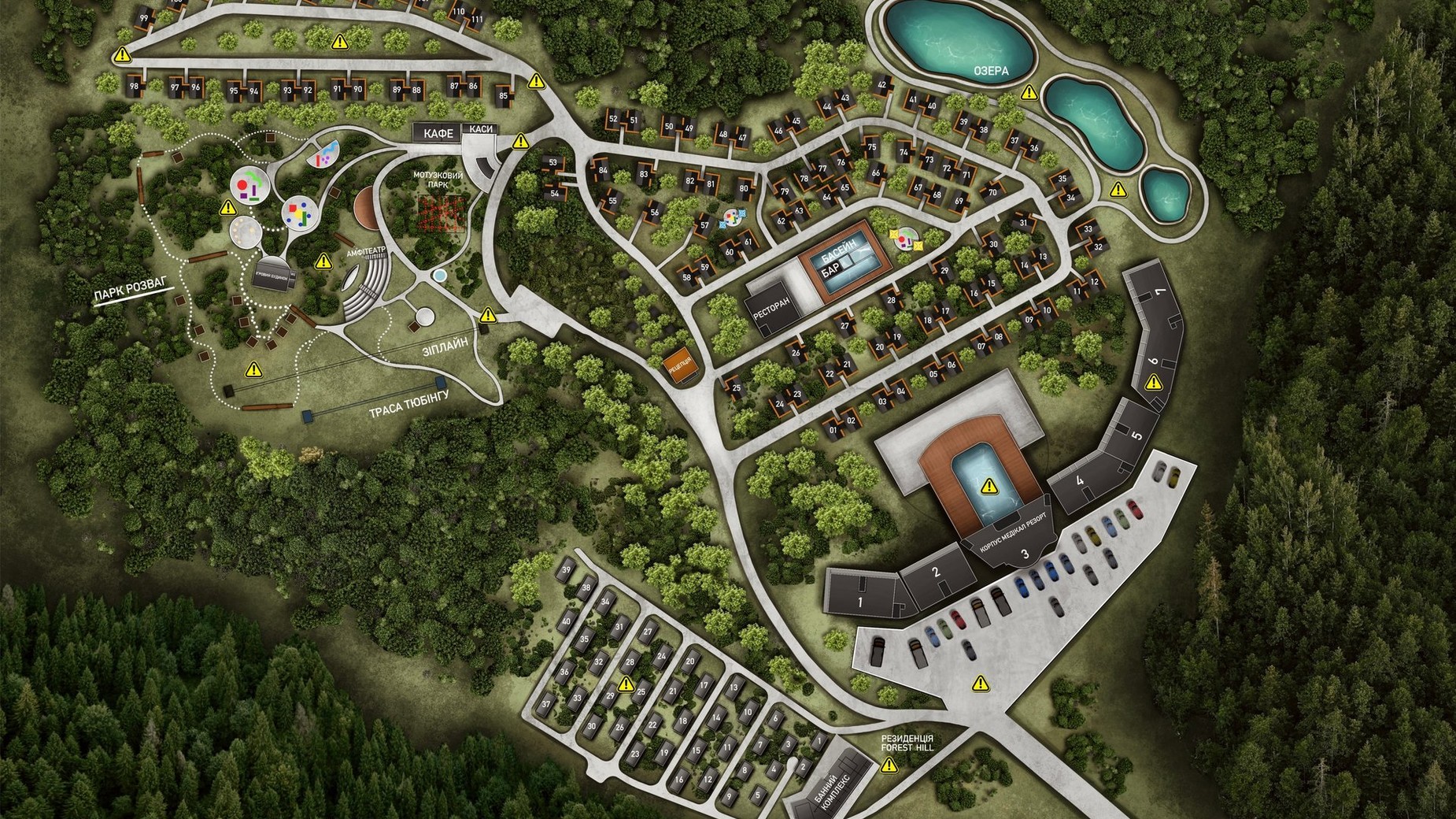 КГ Phoenix Medical Resort  генплан 756855