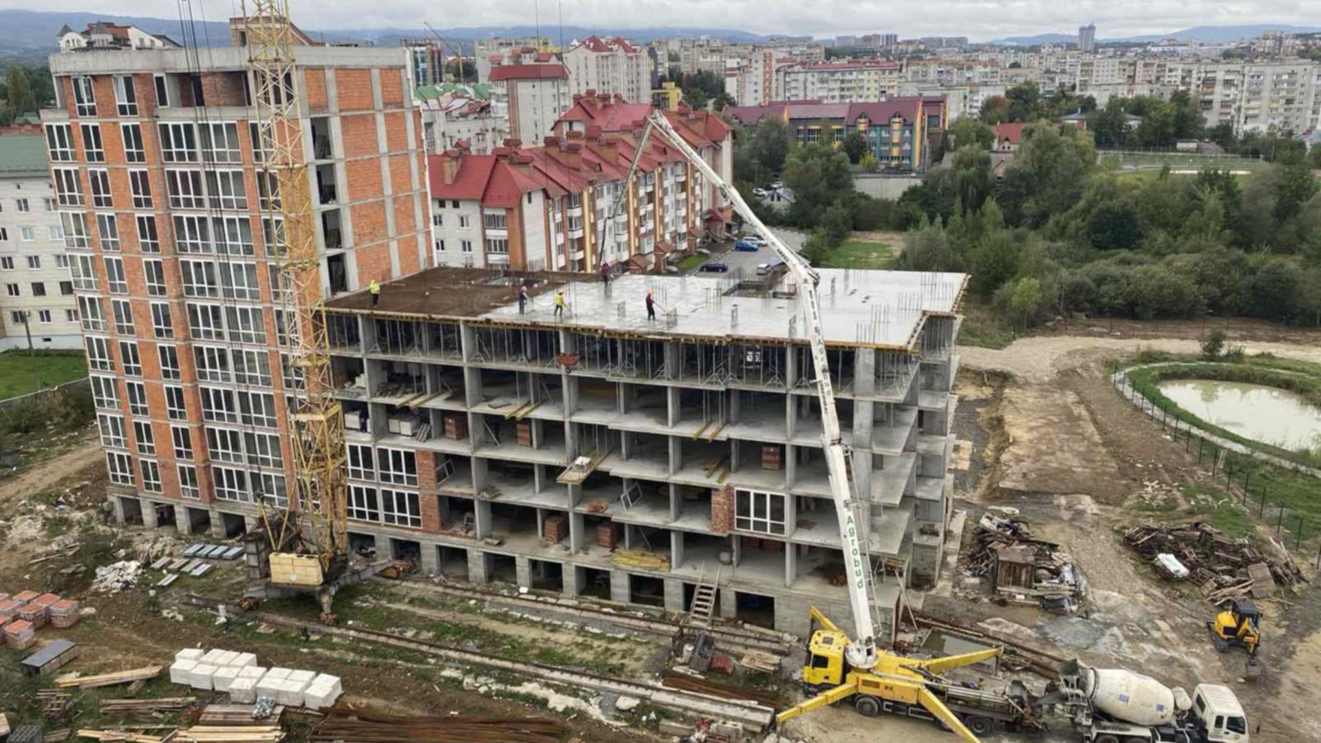 ЖК Кленовый Парк ход строительства фото 760151