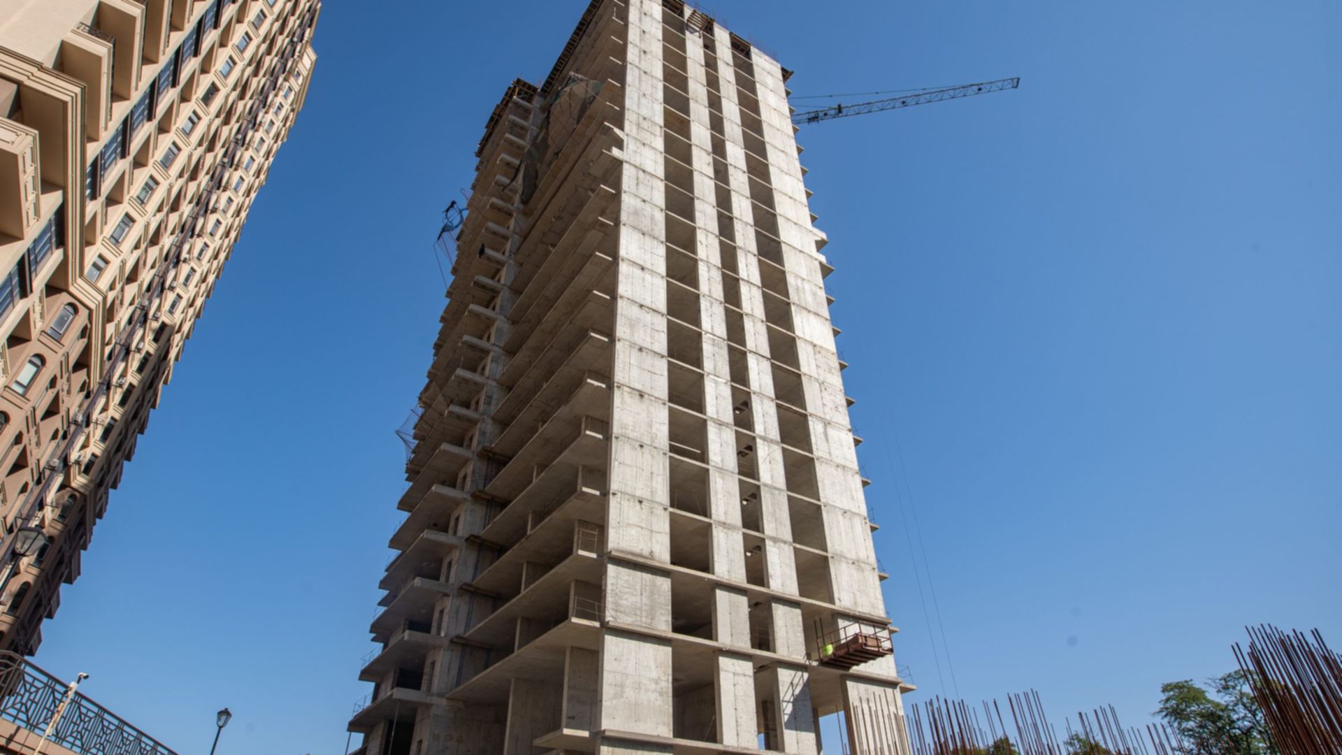 Состоянием на октябрь 2024 года БЦ PlatOn ход строительства фото 760596