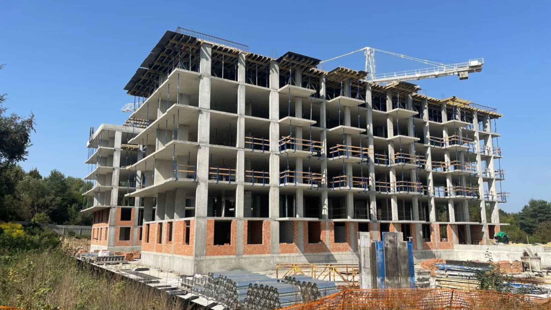 Станом на вересень 2024 року Затишний квартал MHouse хід будівництва фото 760858