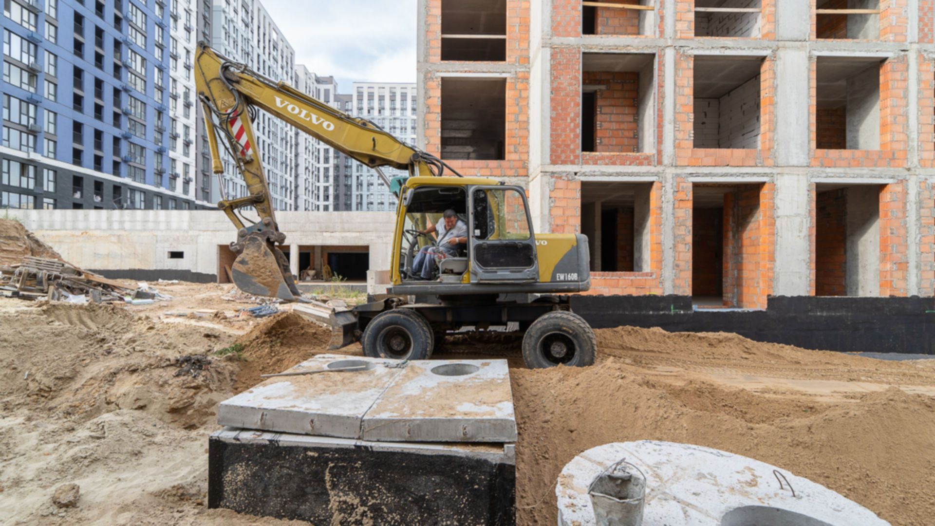 Состоянием на август 2024 года ЖК Sky Avenue ход строительства фото 760918