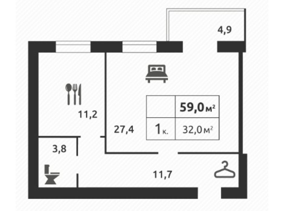 ЖК River Park планування 24 ЖК River Park планування 24