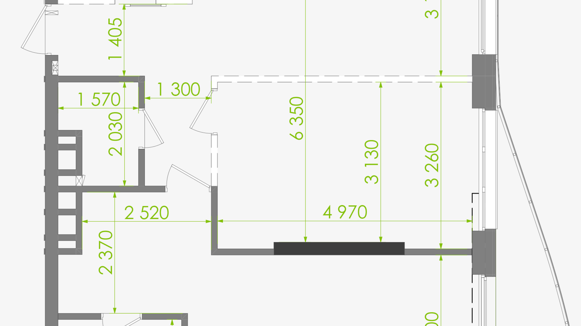 Планировка 2-комнатной квартиры в ЖК Creator City 74.2 м², фото 765554